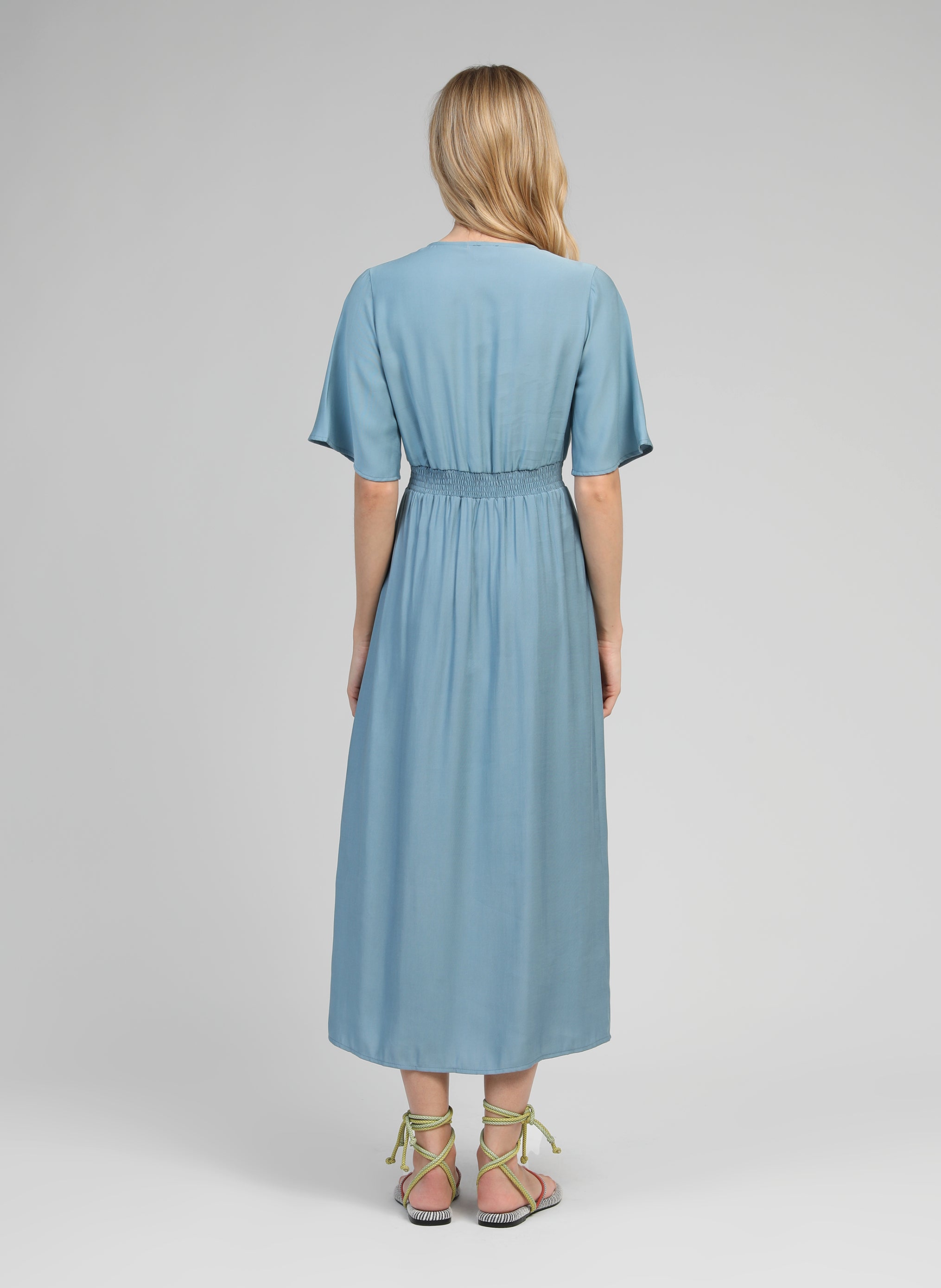 ROBE MIDI MESUN ciel