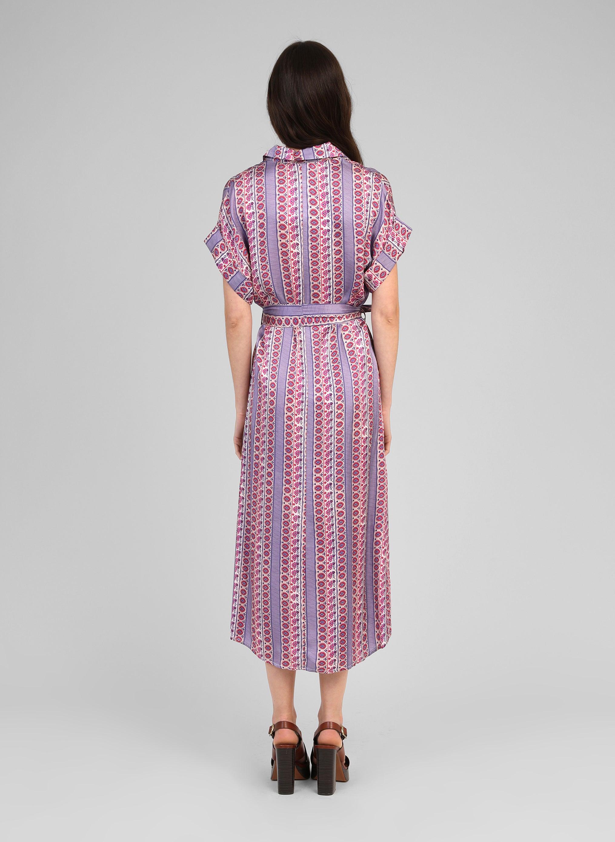 ROBE MIDI MYLIE diagola encre