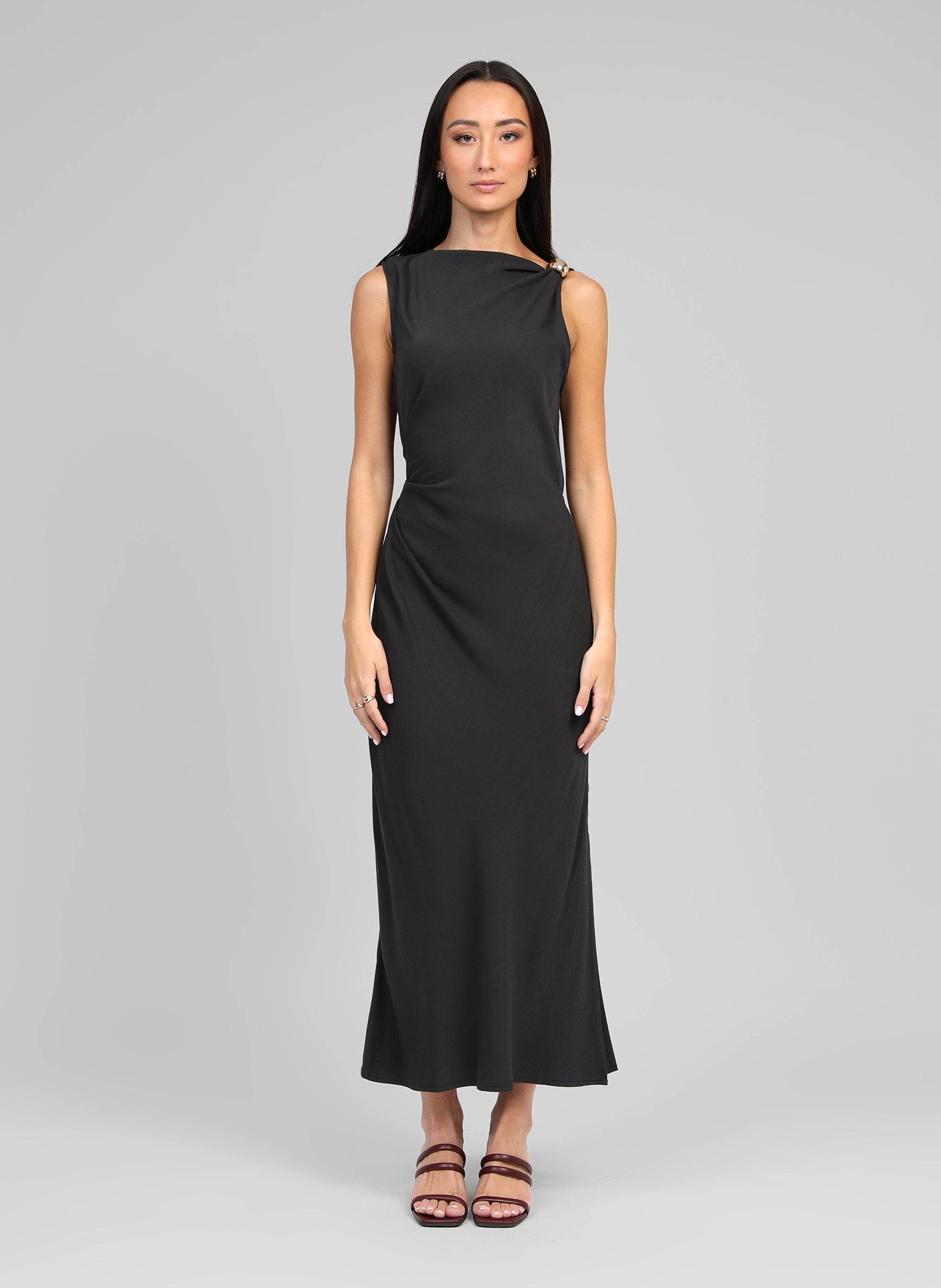 MIRKY carbon midi dress