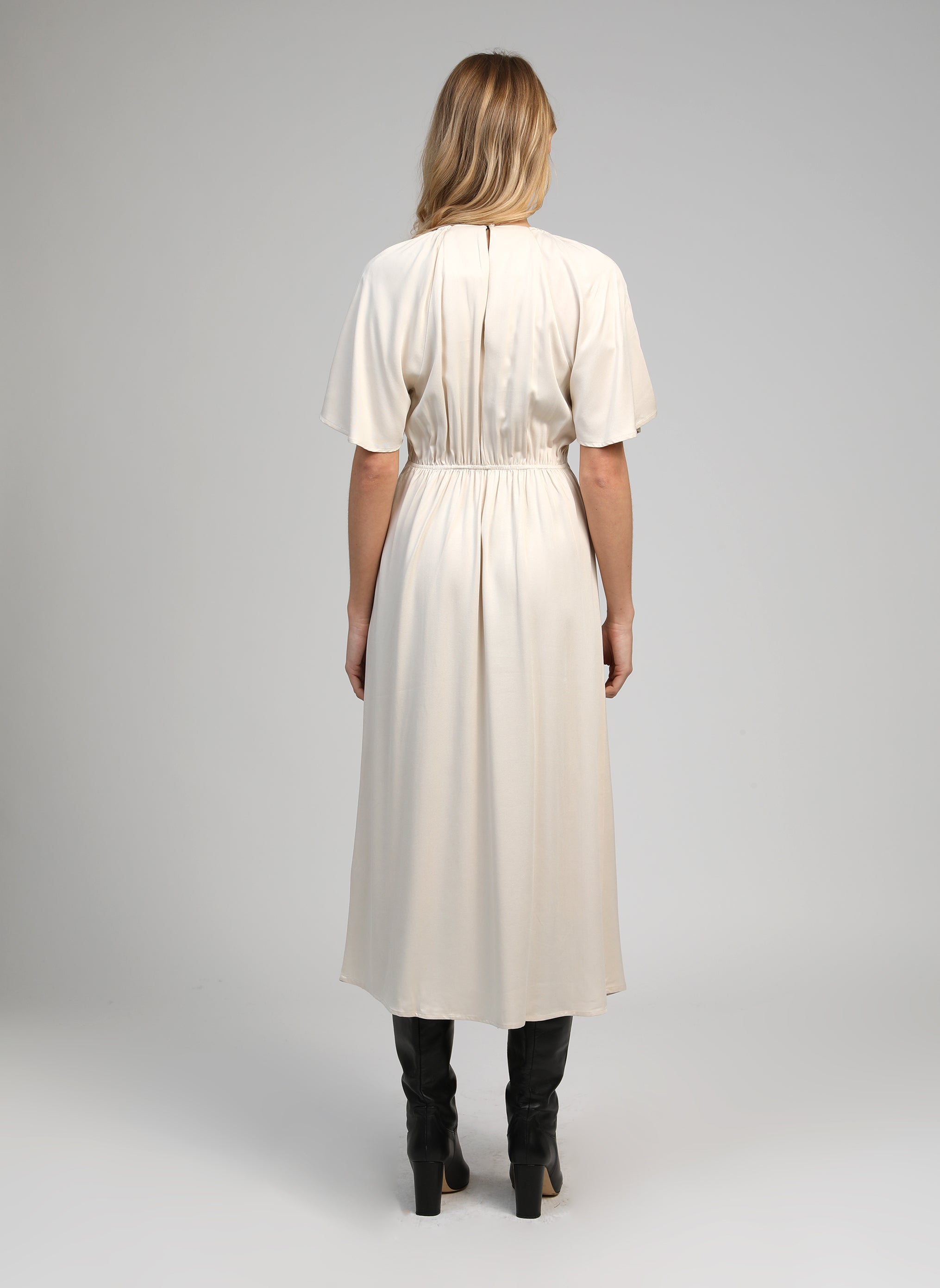 ROBE LONGUE MORIANA ecru