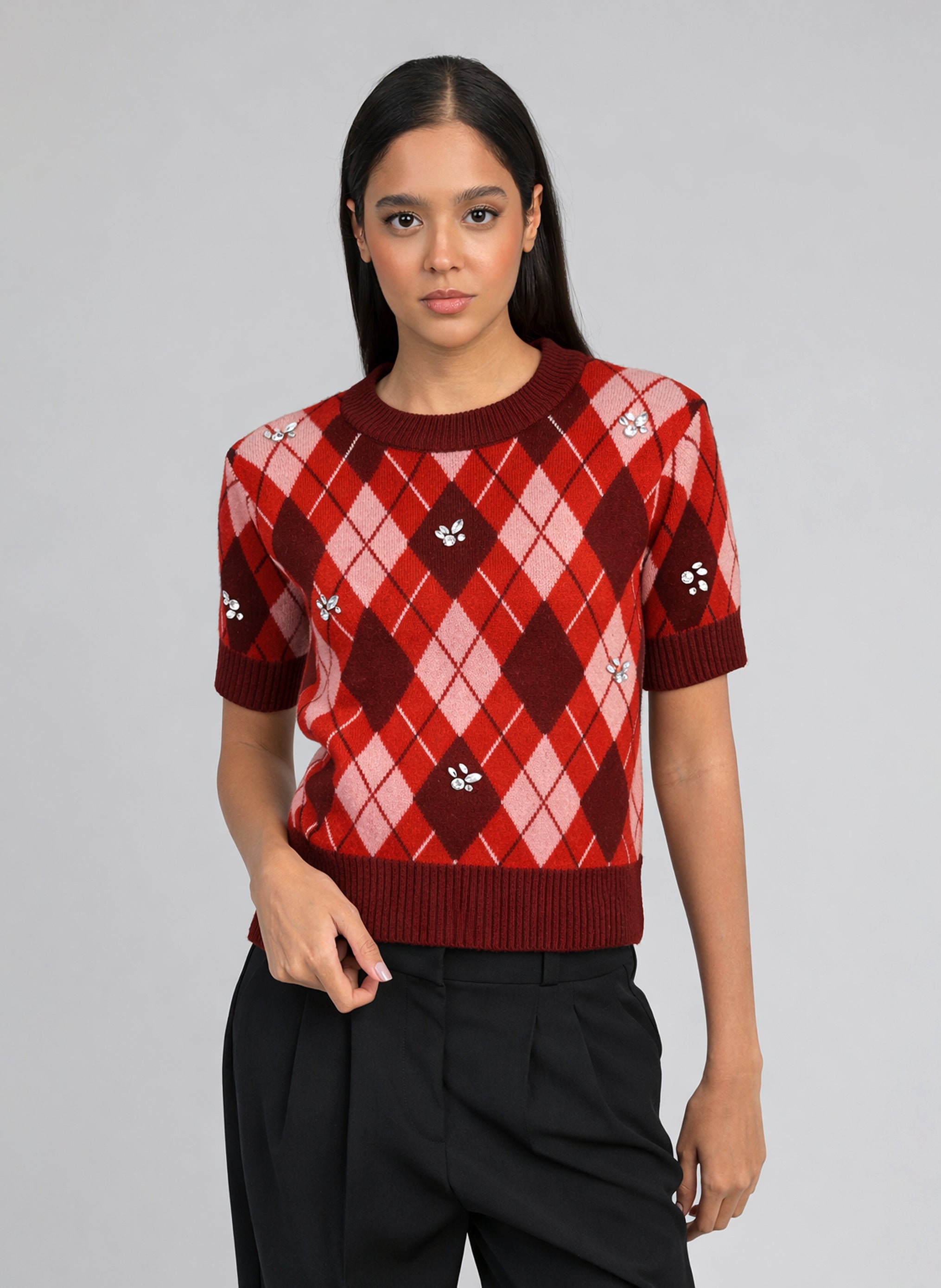 PULL NADRIANA cerise