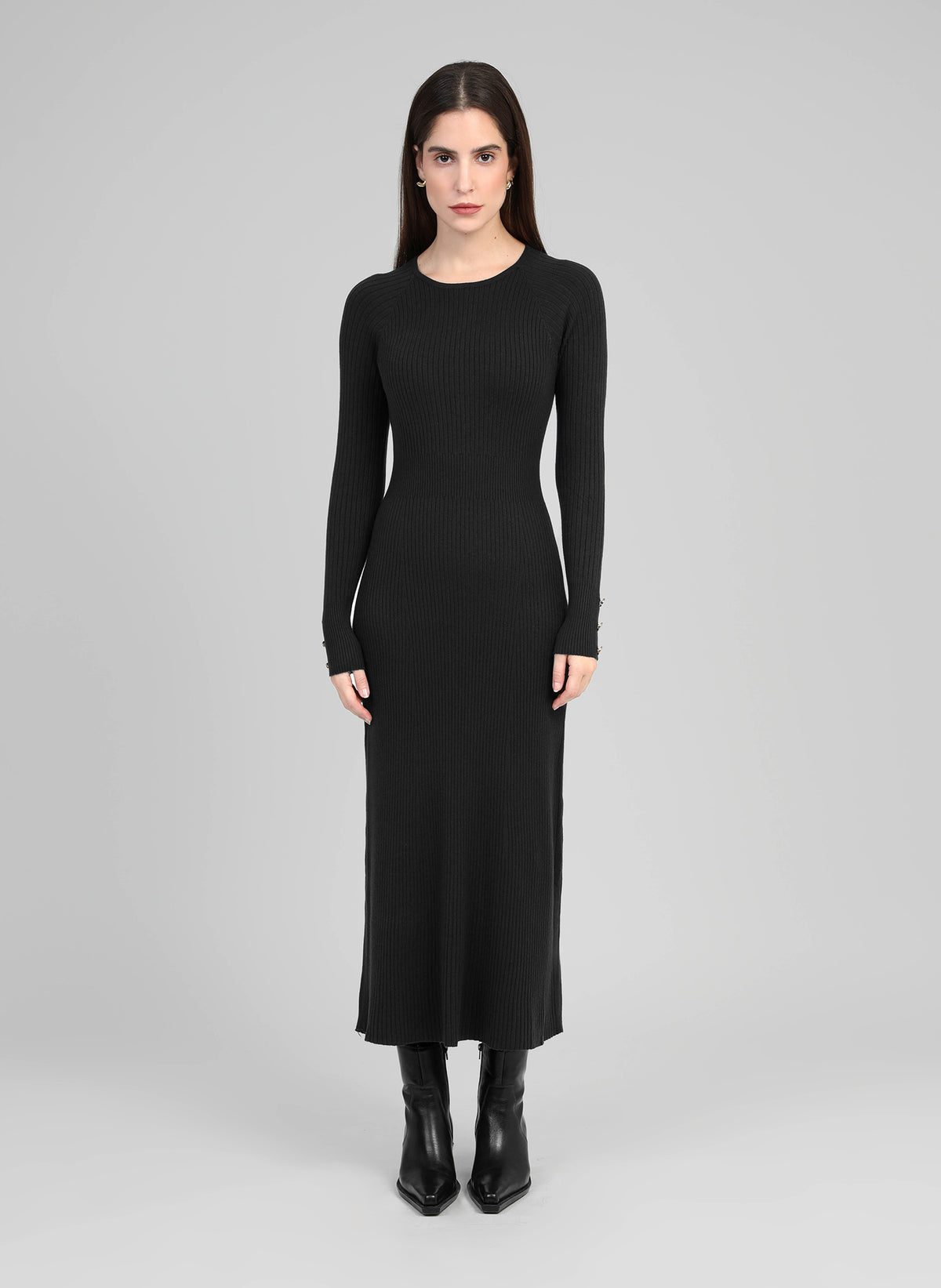 ROBE PULL NAKO noir
