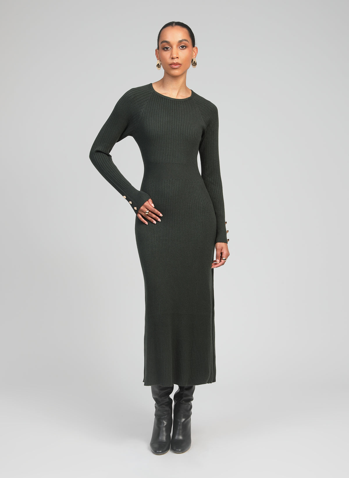 ROBE PULL NAKO kaki