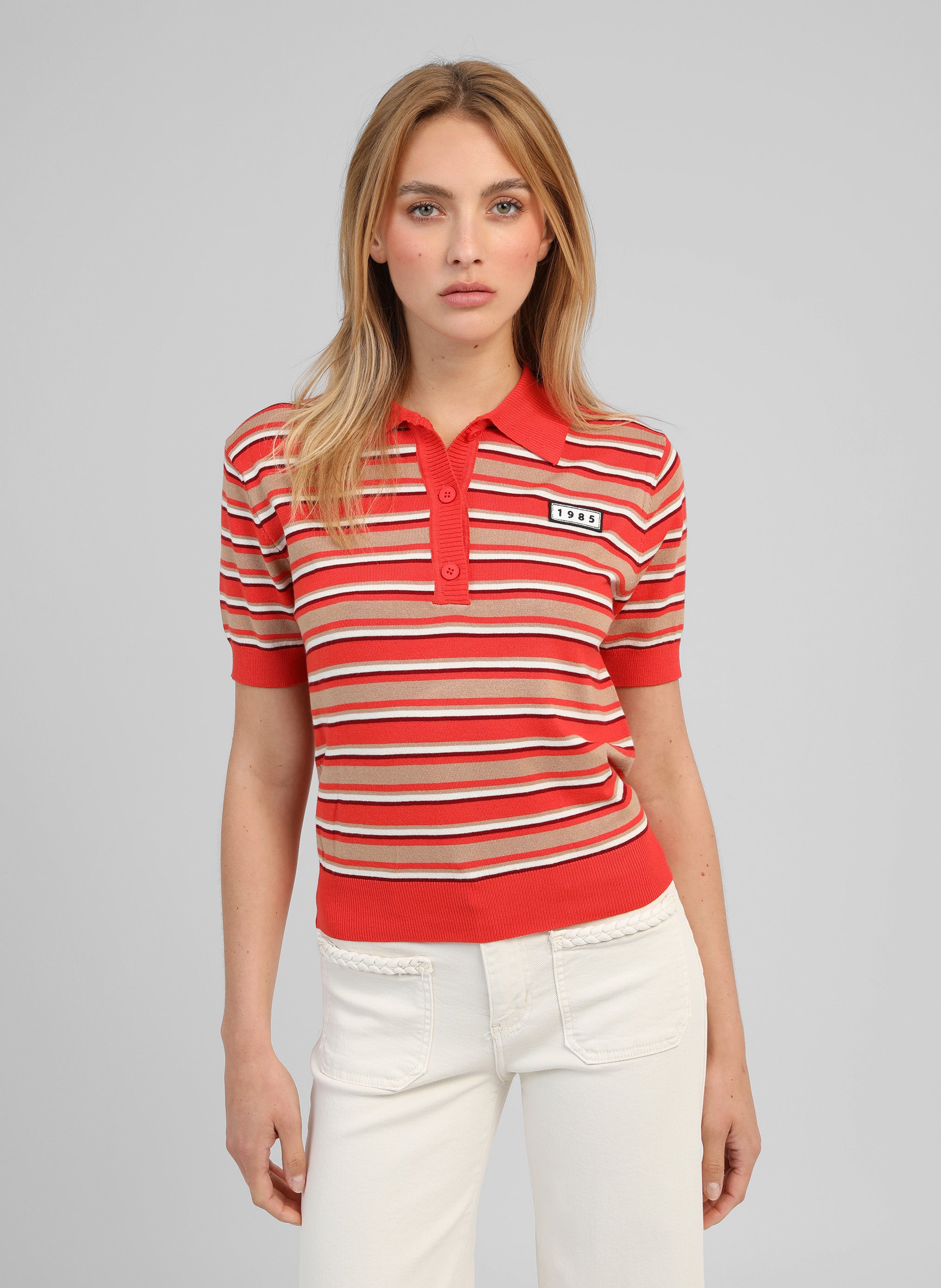 POLO NALBERIS coquelicot
