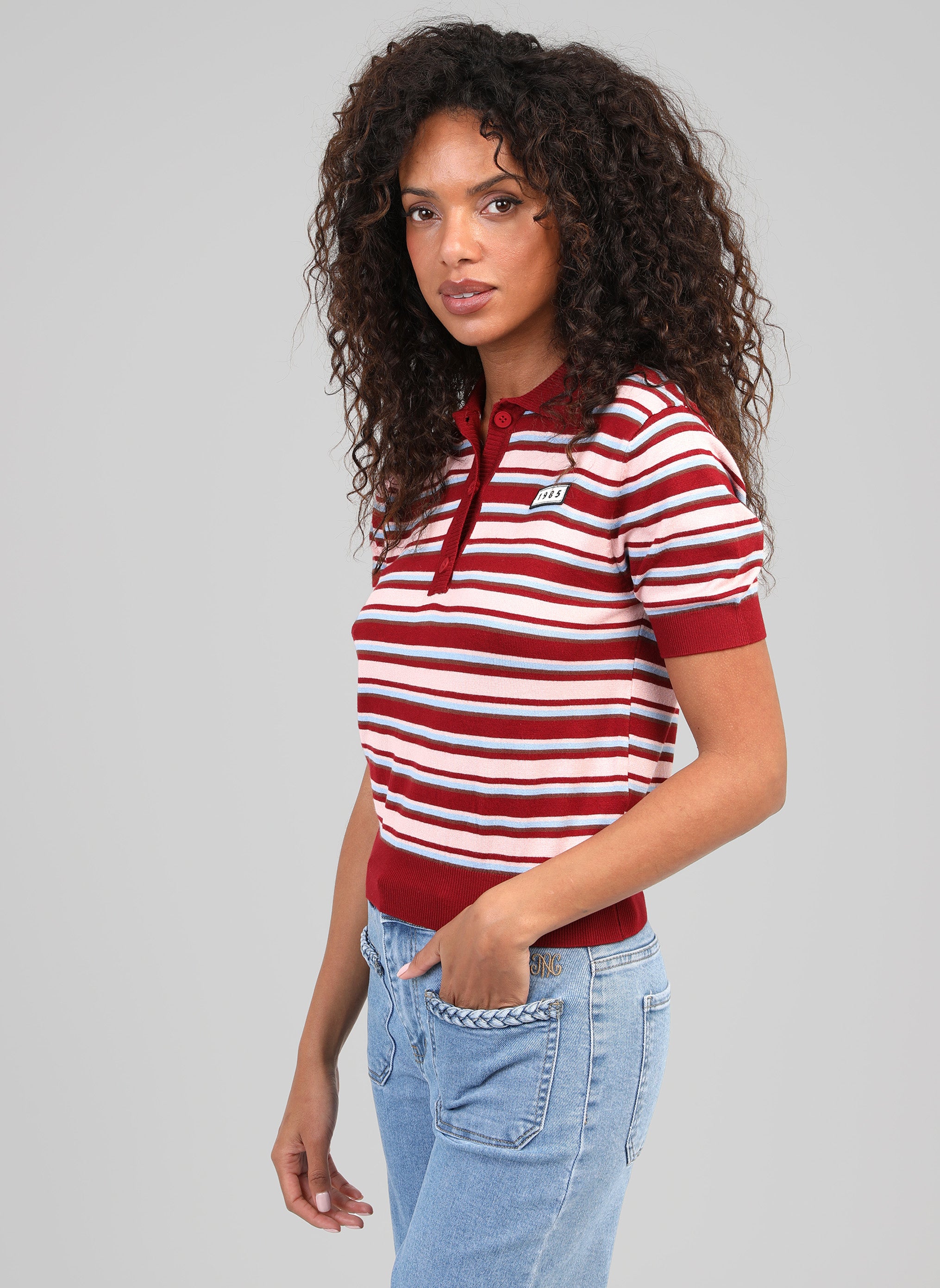 POLO NALBERIS cerise
