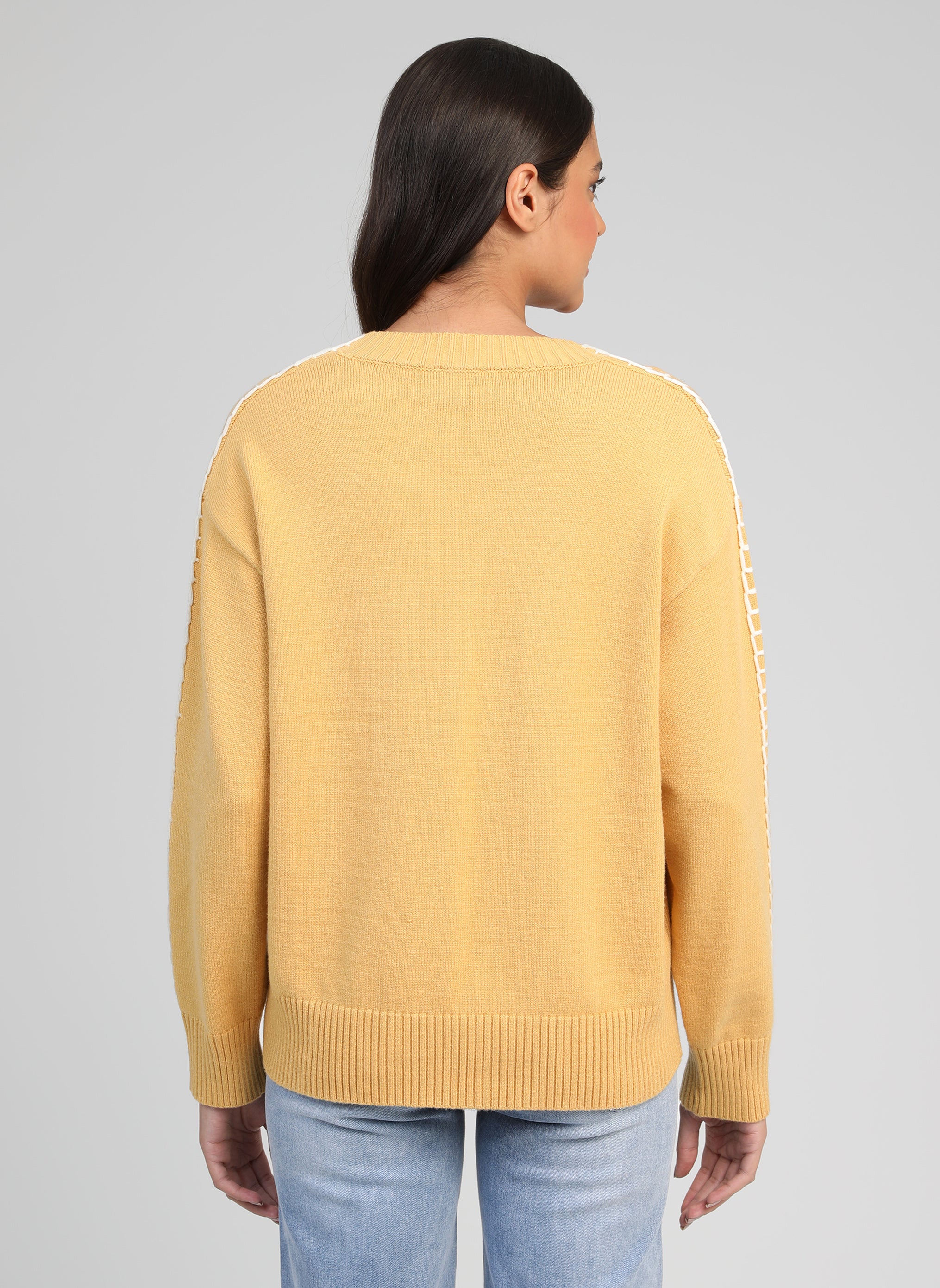 PULL NALEYA jaune