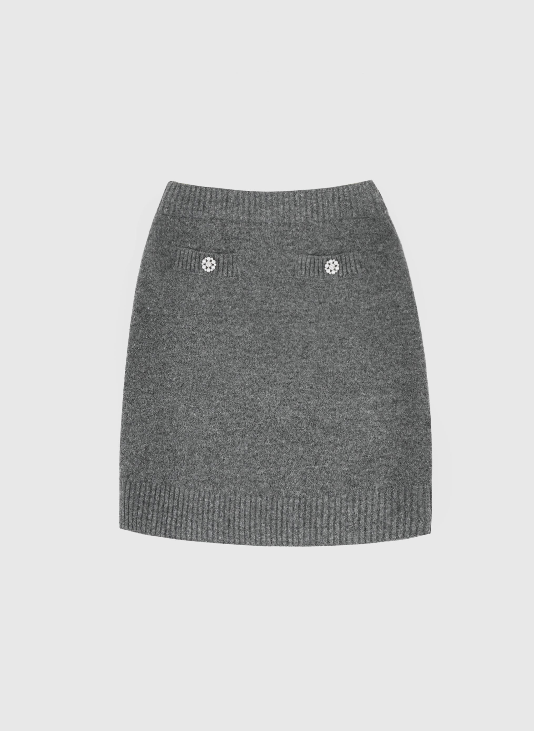 NAMINI SHORT SKIRT gray
