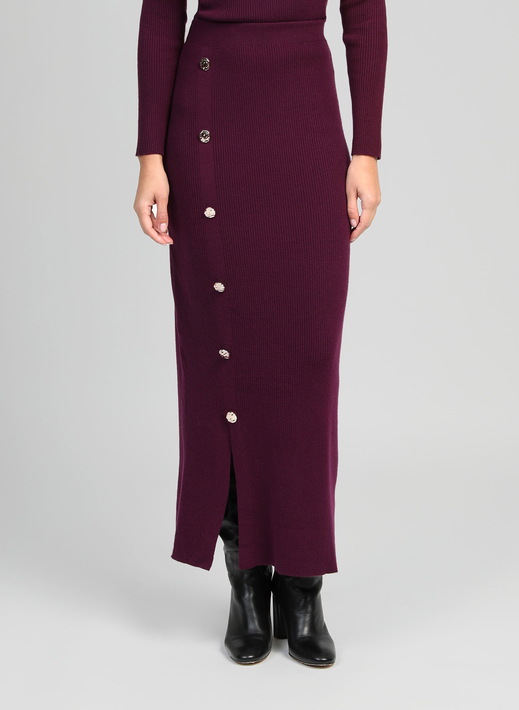 JUPE LONGUE NINI wine