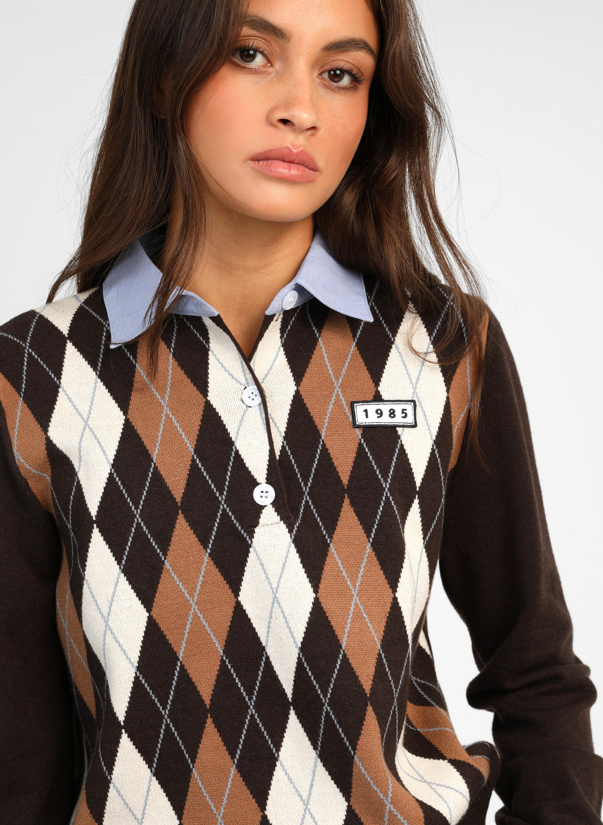 PULL NATHA marron