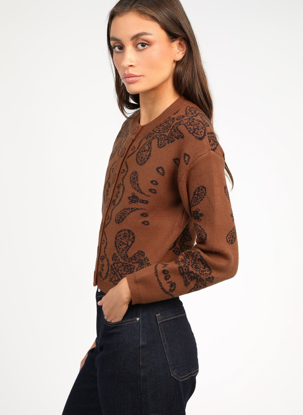NAYANA Suede Sweater