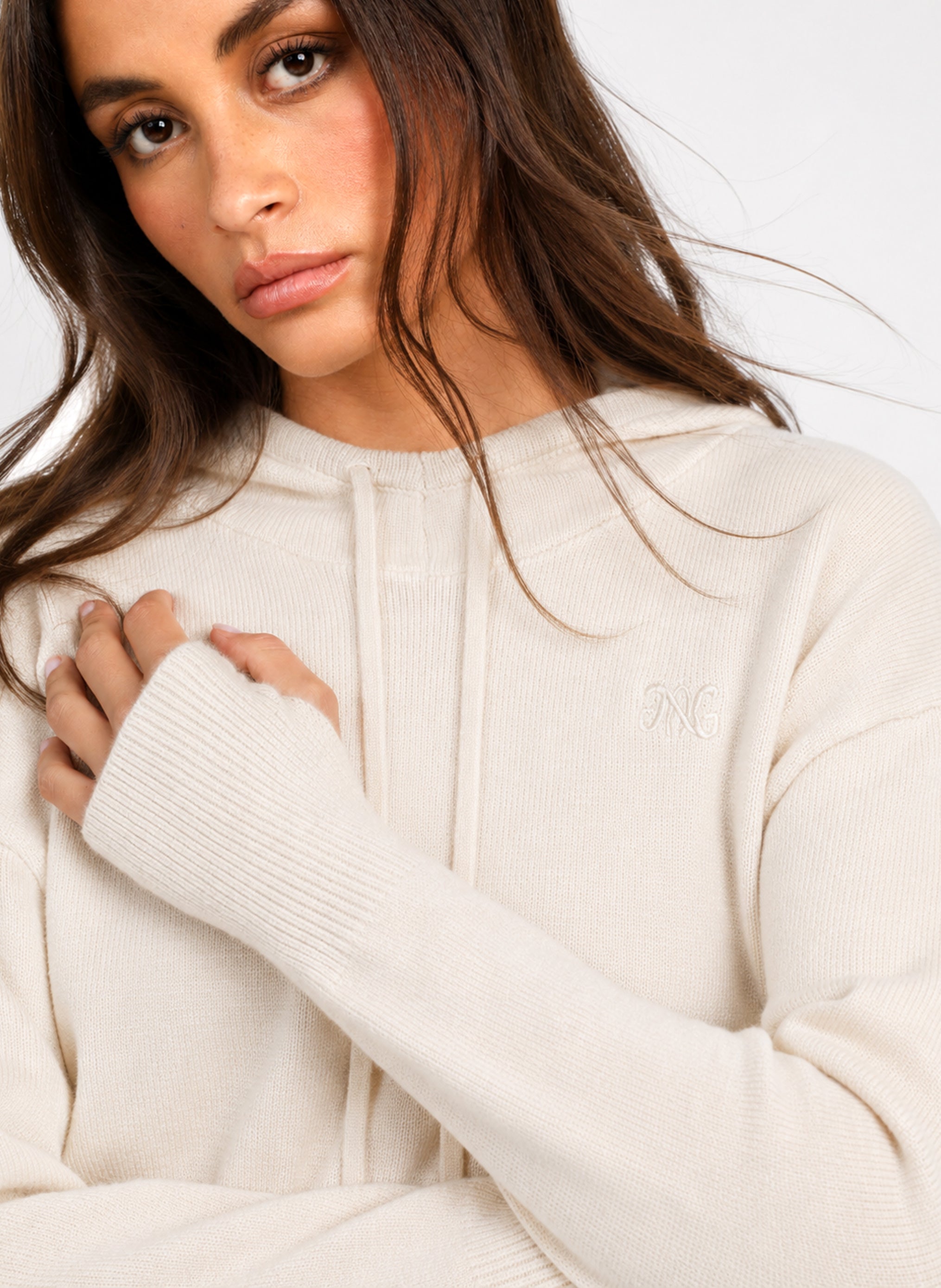 NERIA SWEATER, ecru
