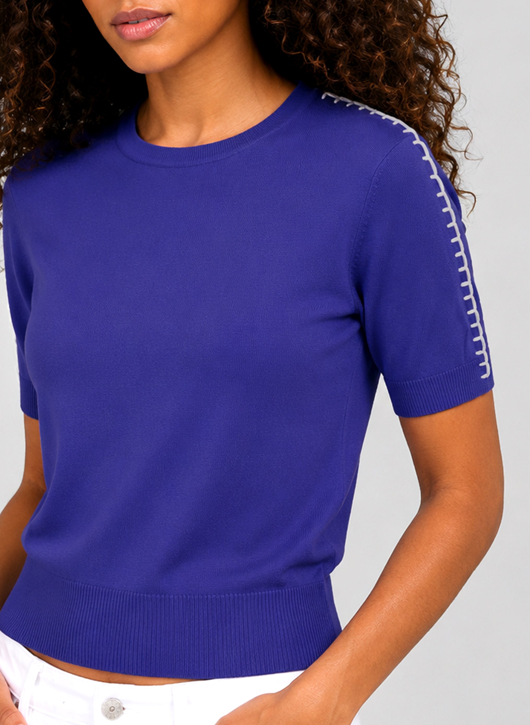 PULL NIKOLI bleu