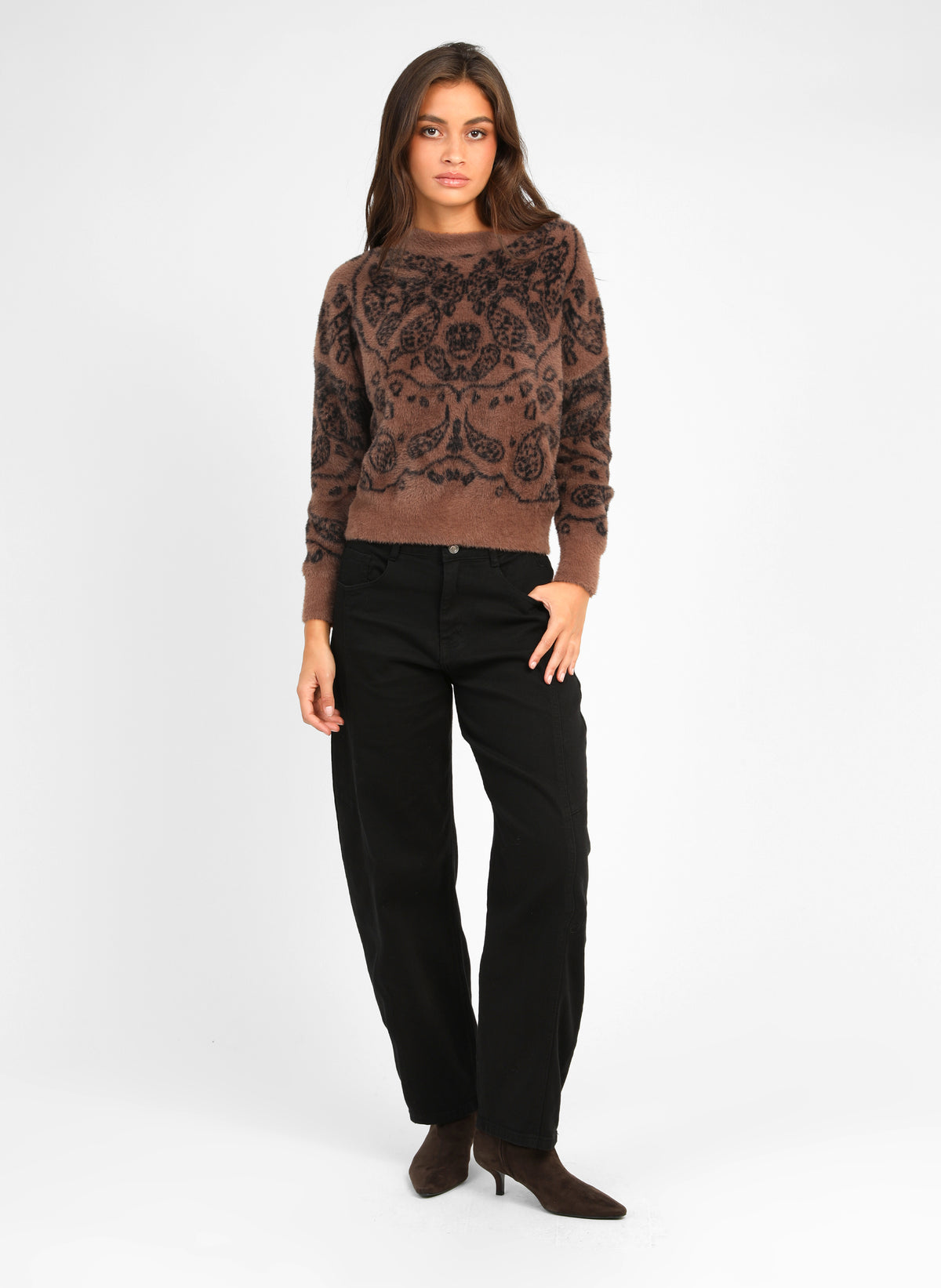 PULL NILDA caramel