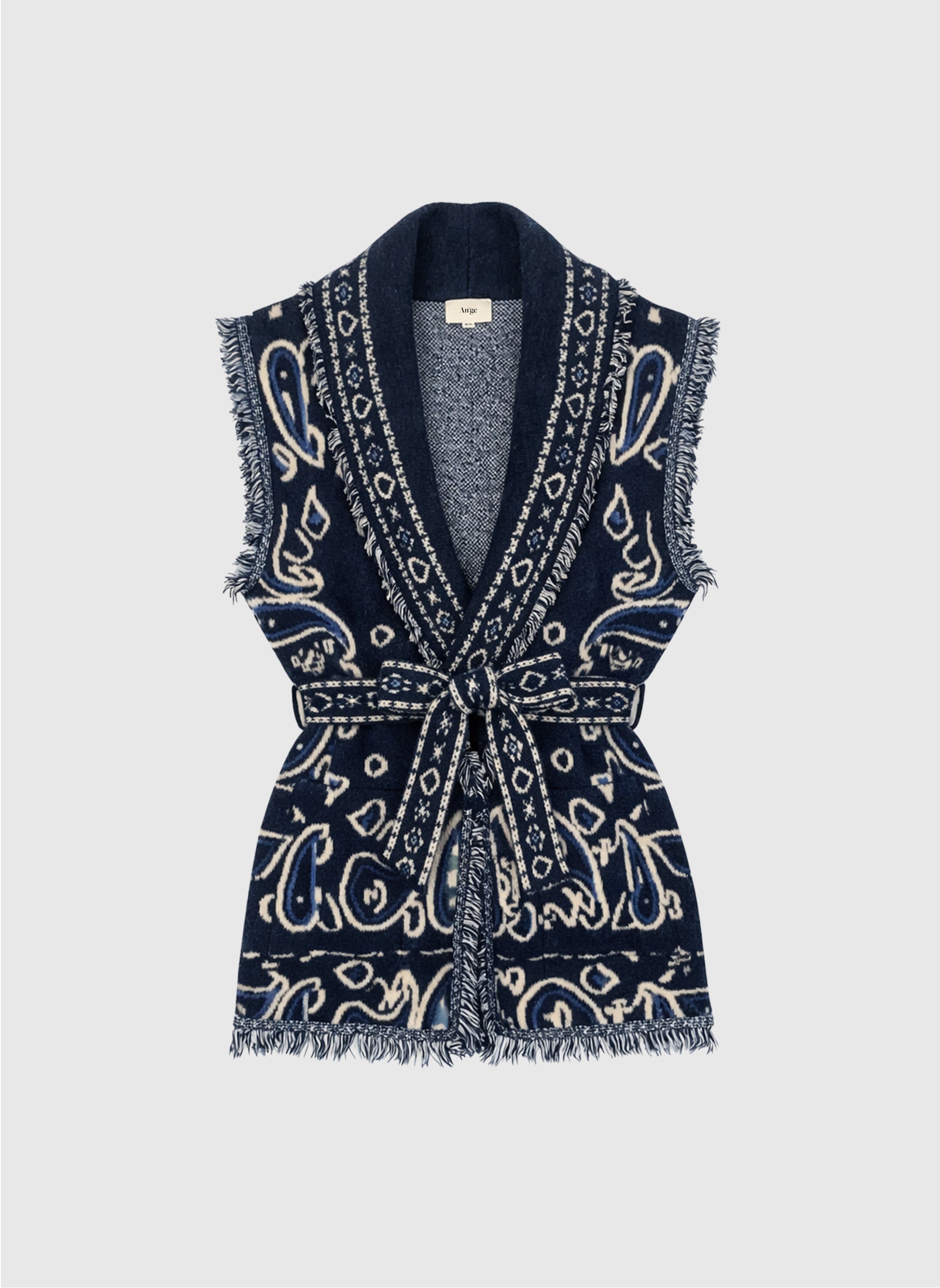 VESTE SANS MANCHES NINDI marine