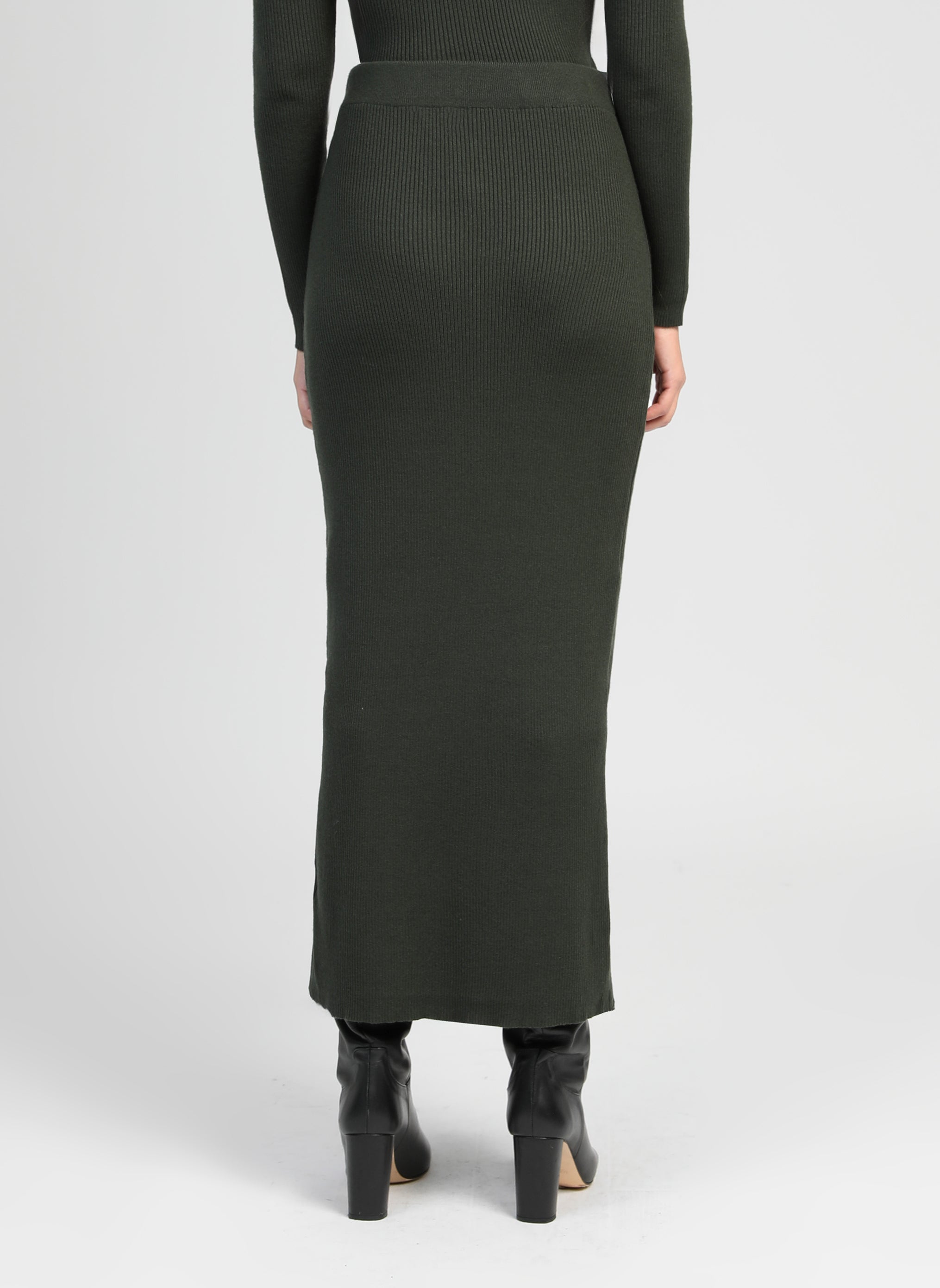 JUPE LONGUE NINI kaki