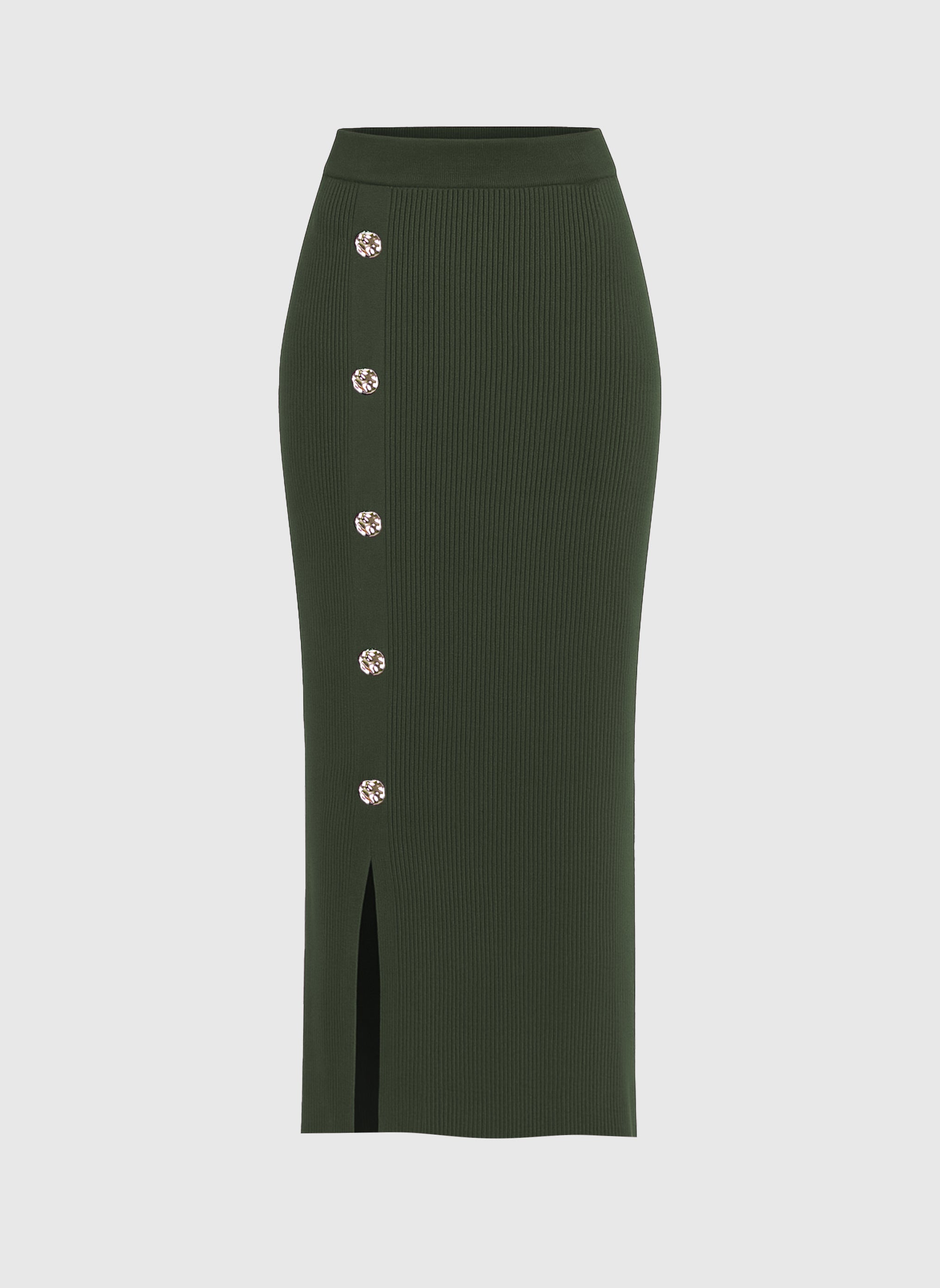 JUPE LONGUE NINI kaki