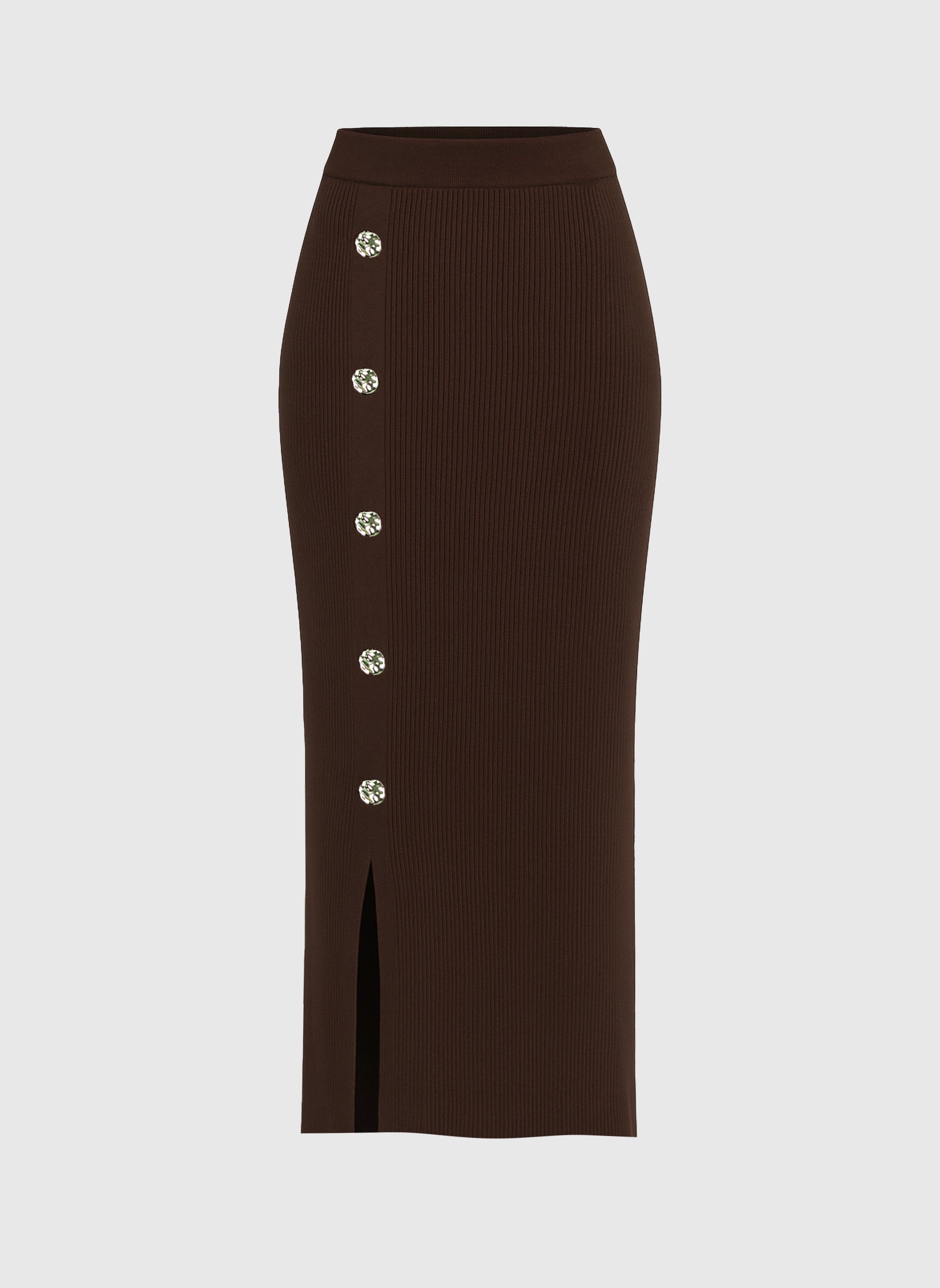 JUPE LONGUE NINI marron