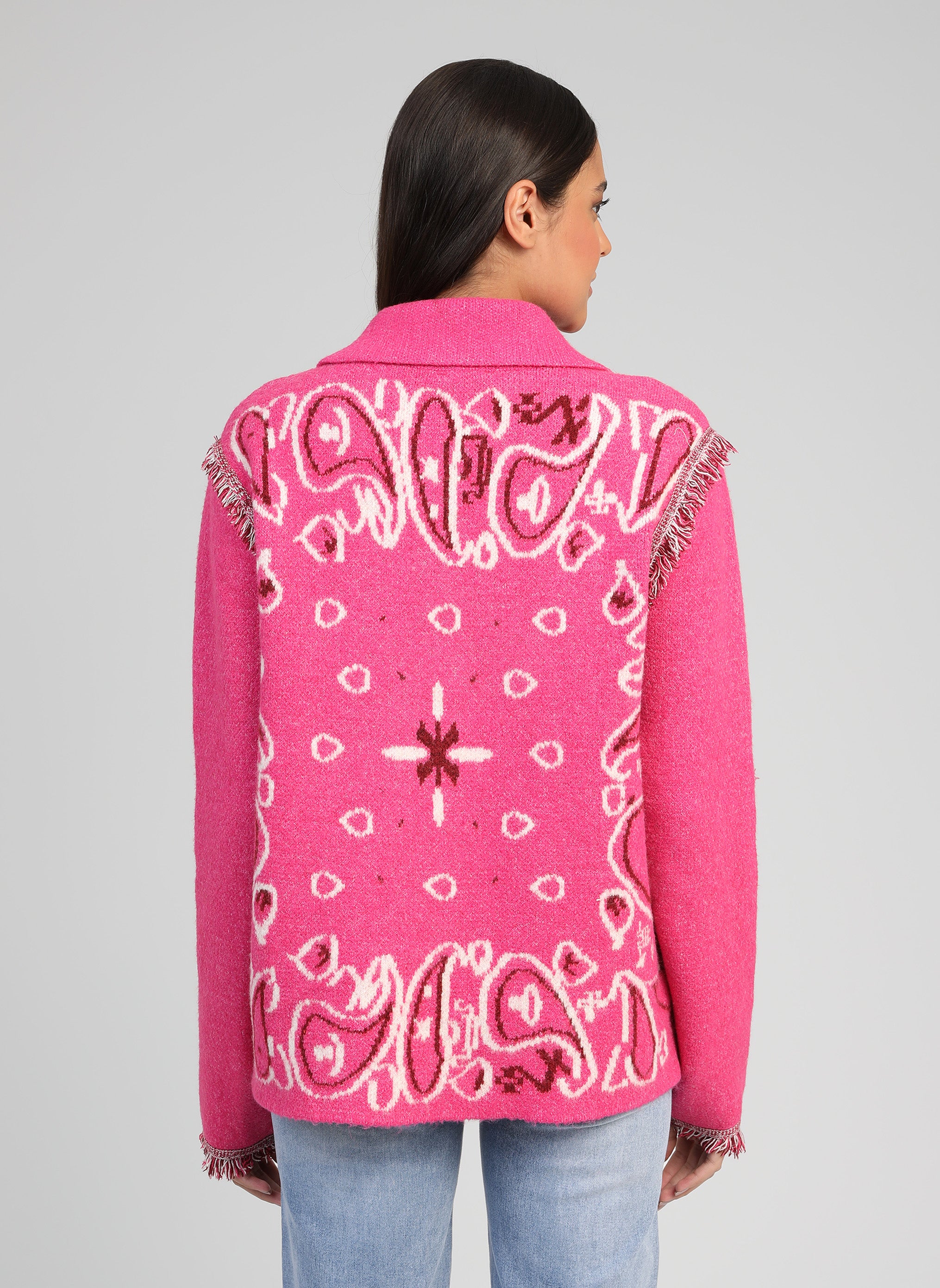 GILET NISANI fushia