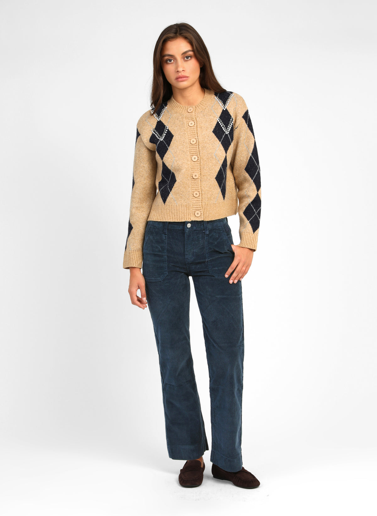 GILET NOUBA beige