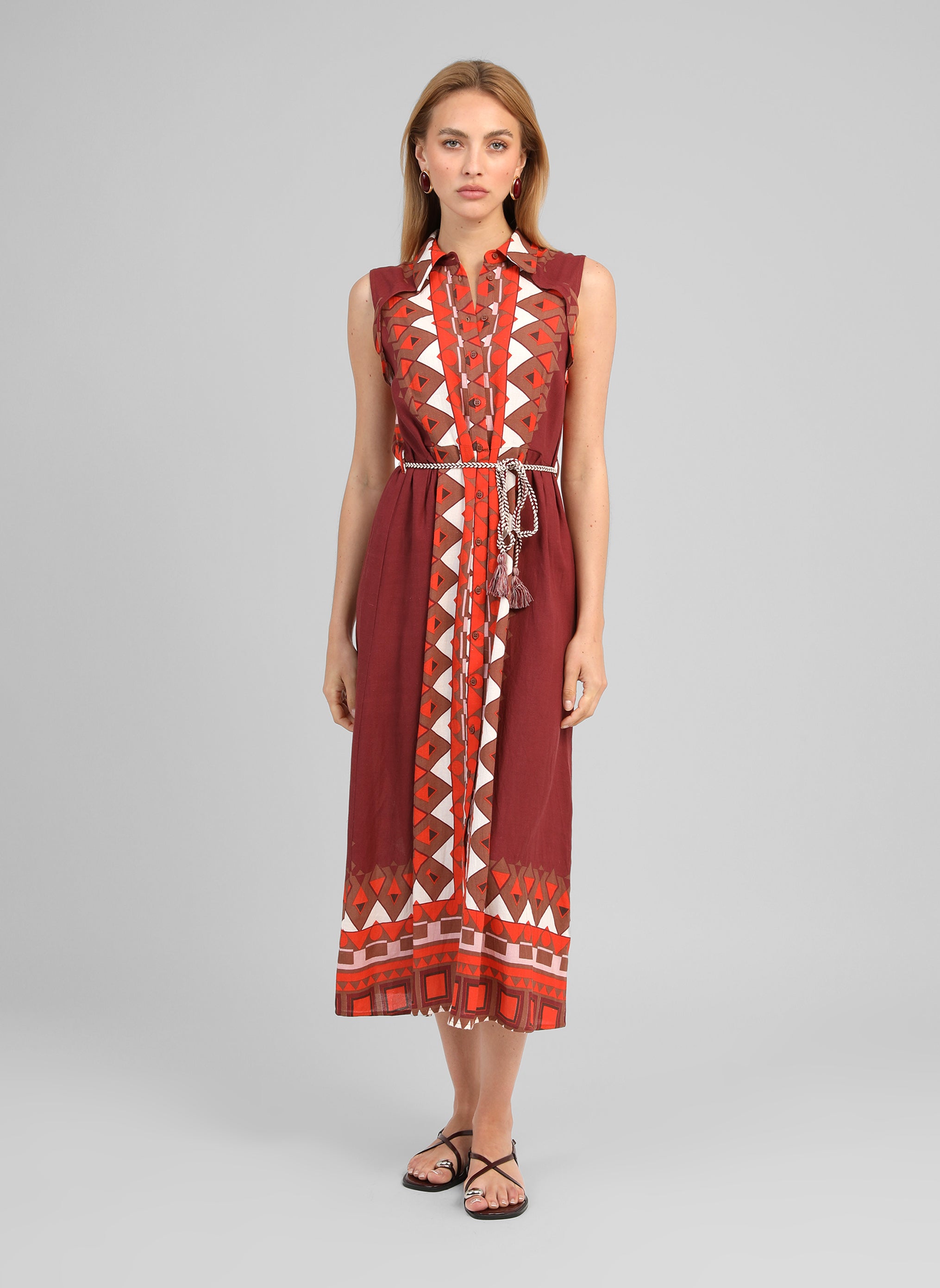 ROBE LONGUE OCHARMY oliaka multico