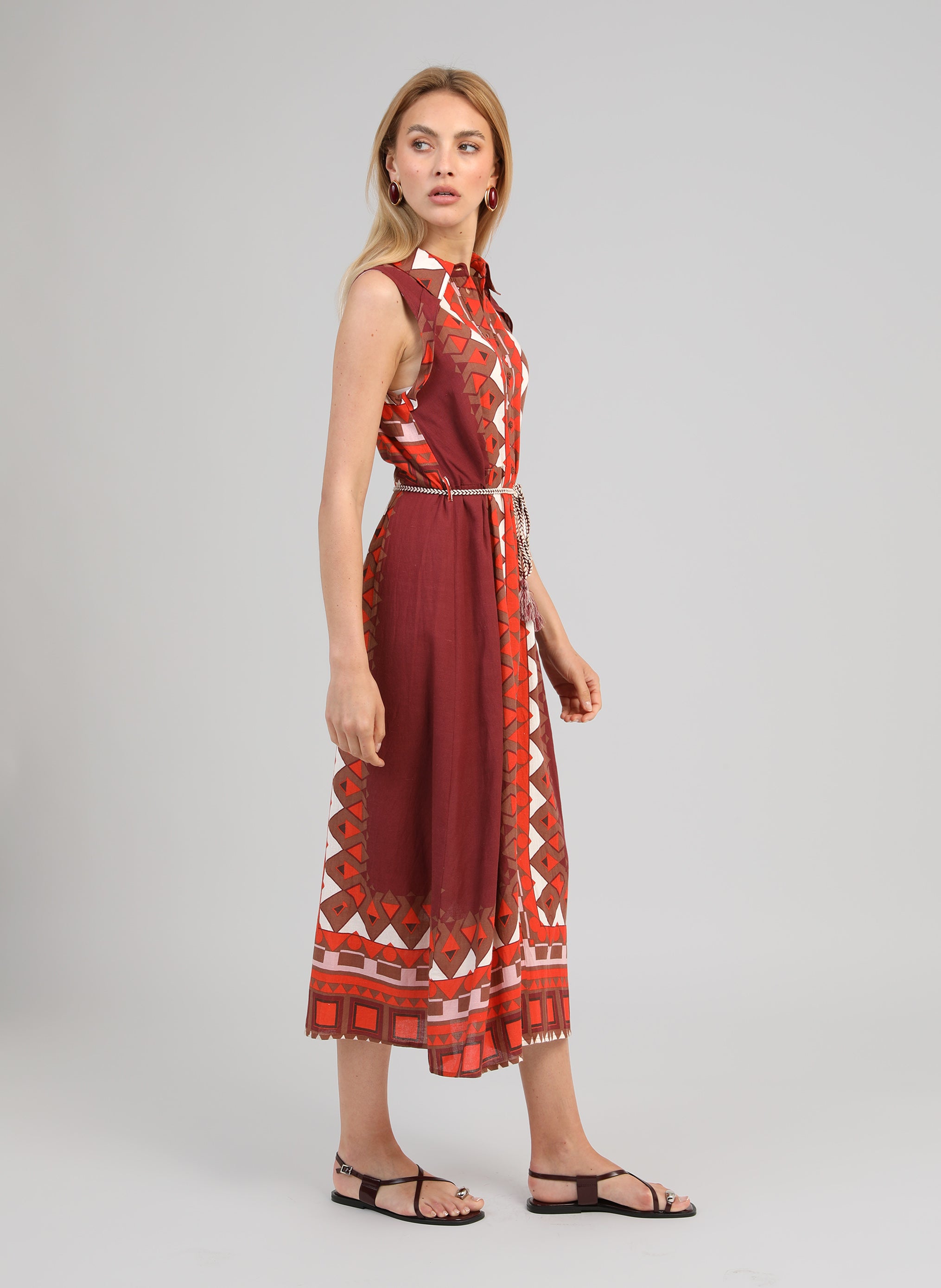ROBE LONGUE OCHARMY oliaka multico