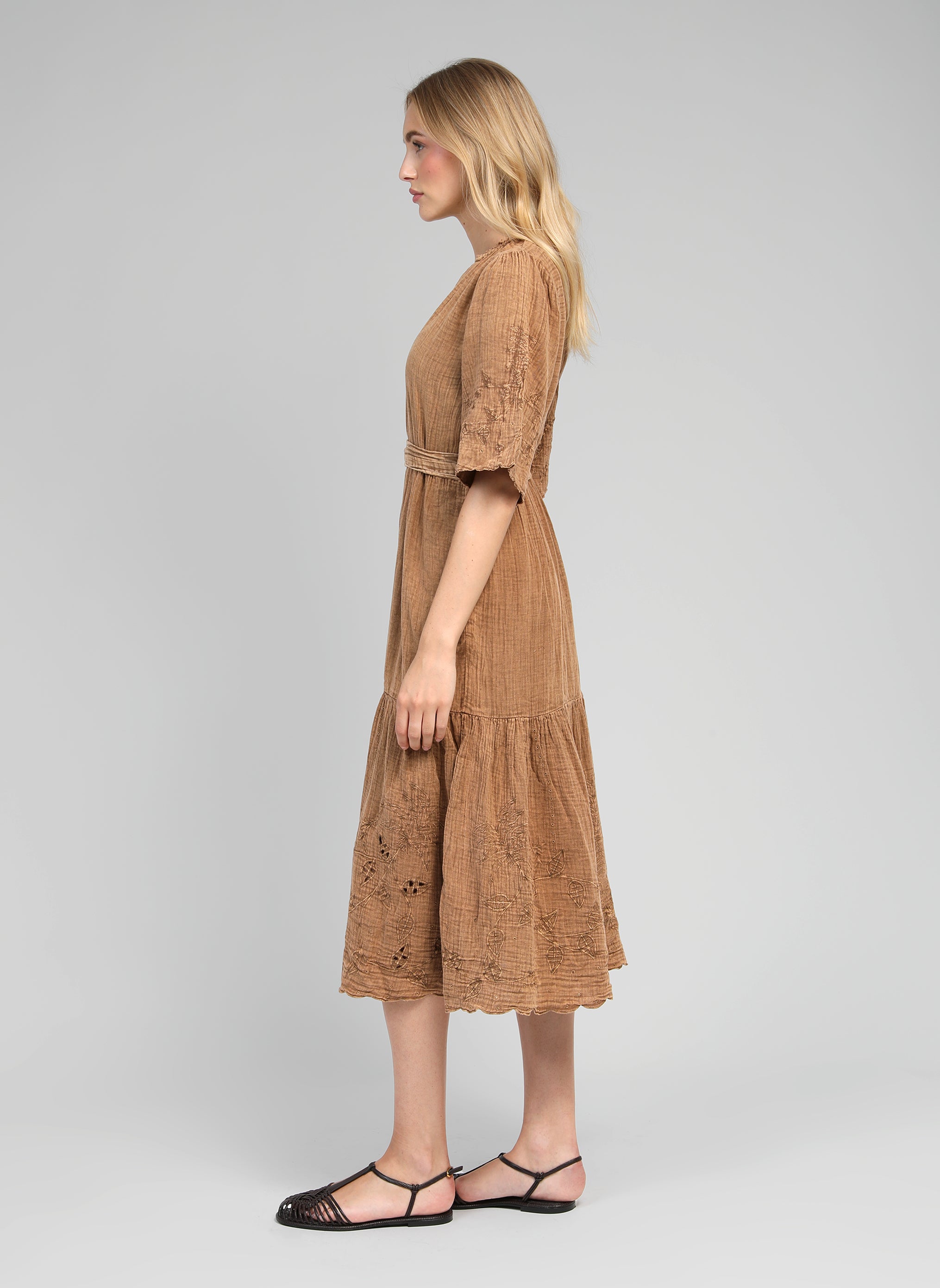 ROBE MIDI ORAZIO moka