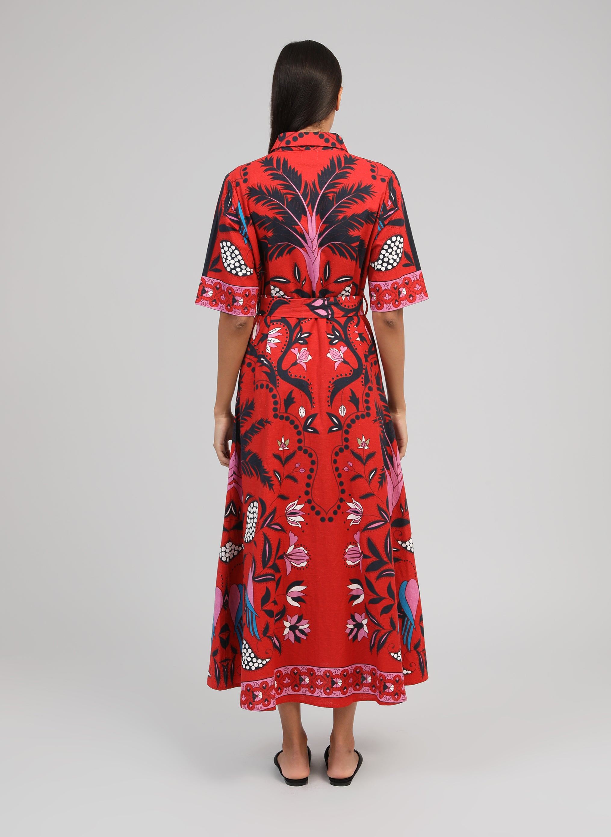 ROBE LONGUE OSMILA topico multico