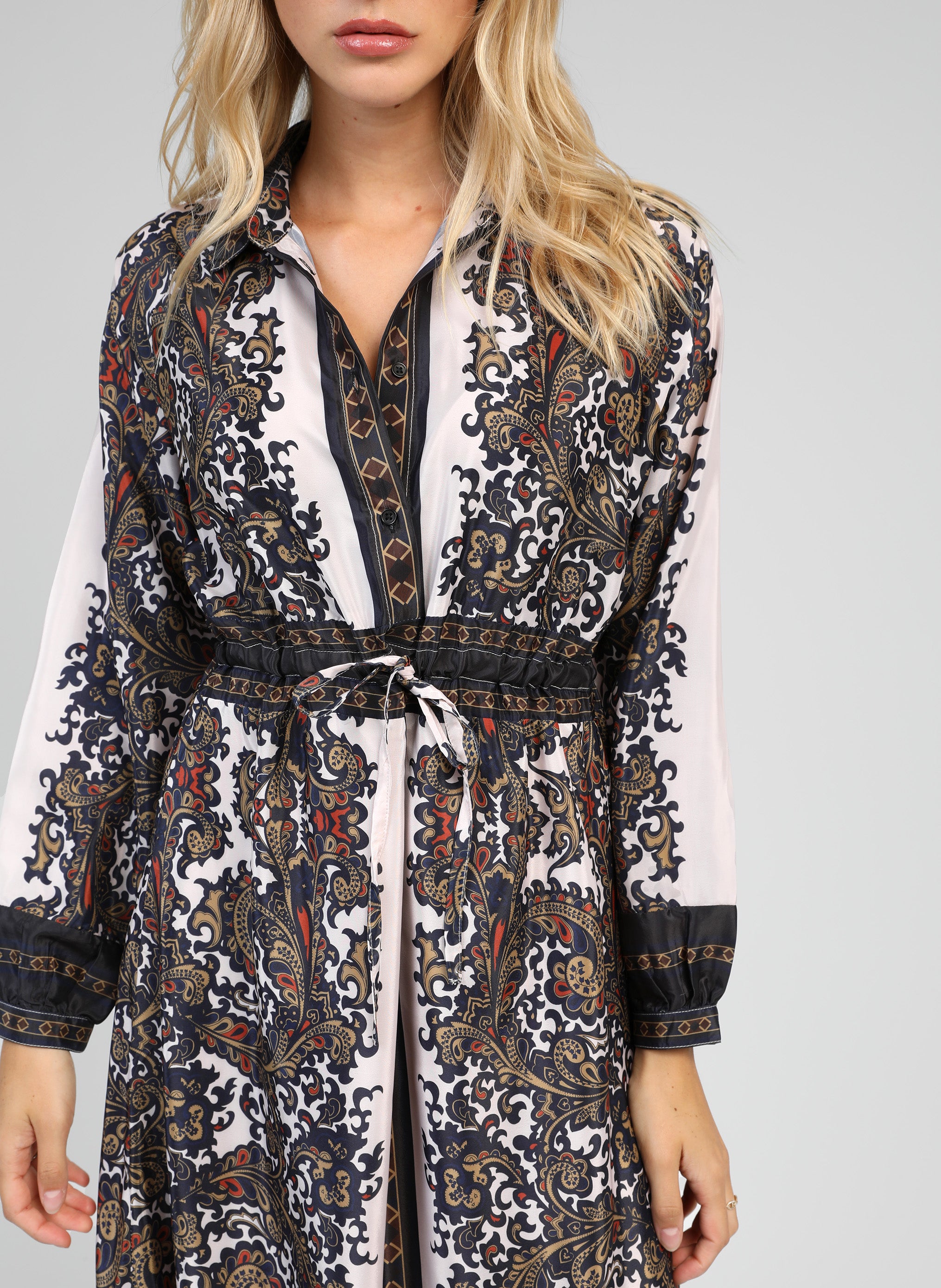 ROBE LONGUE OSSALITA filiamo ecru