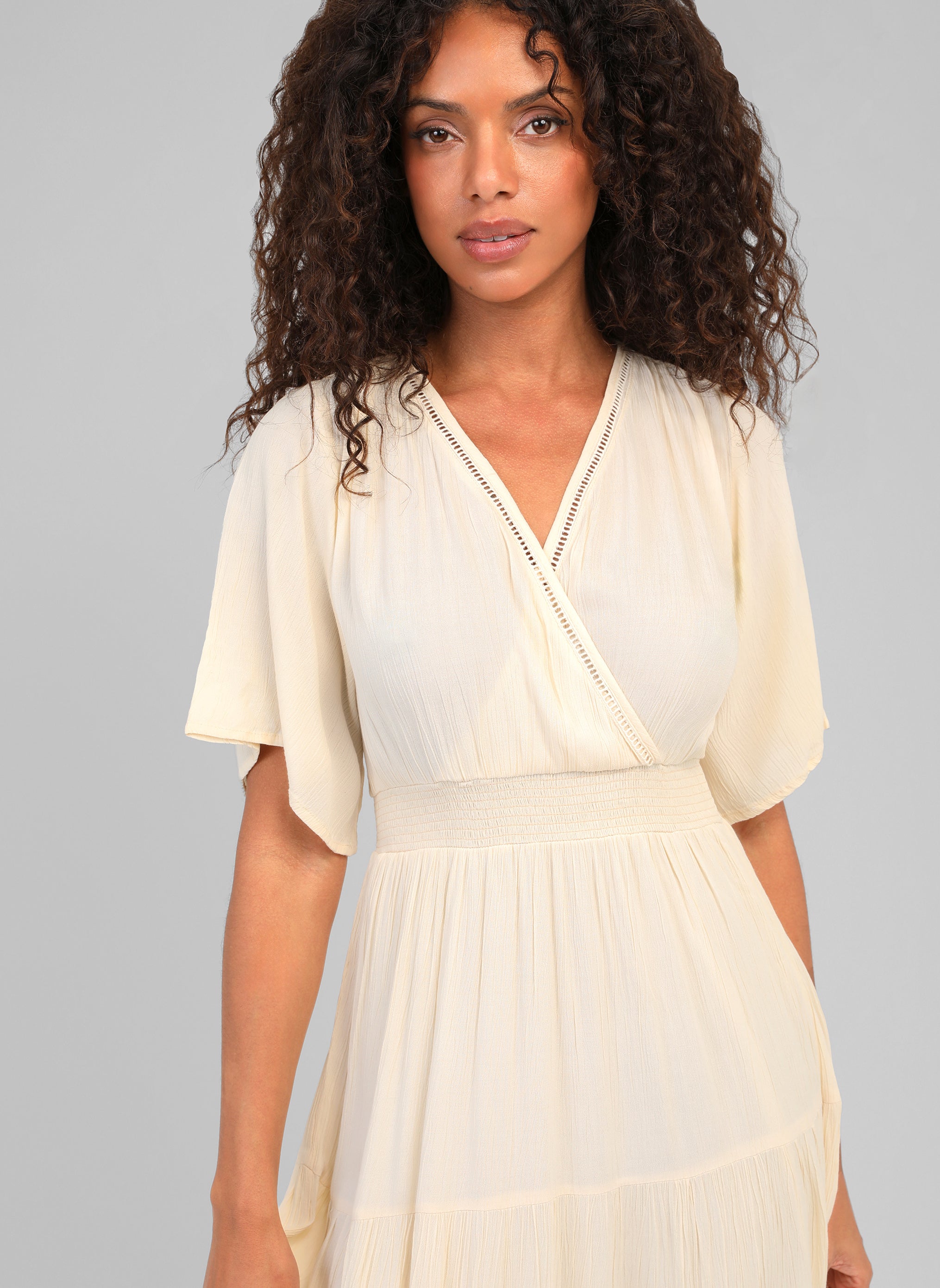 ROBE LONGUE OSUNCHALA vanille