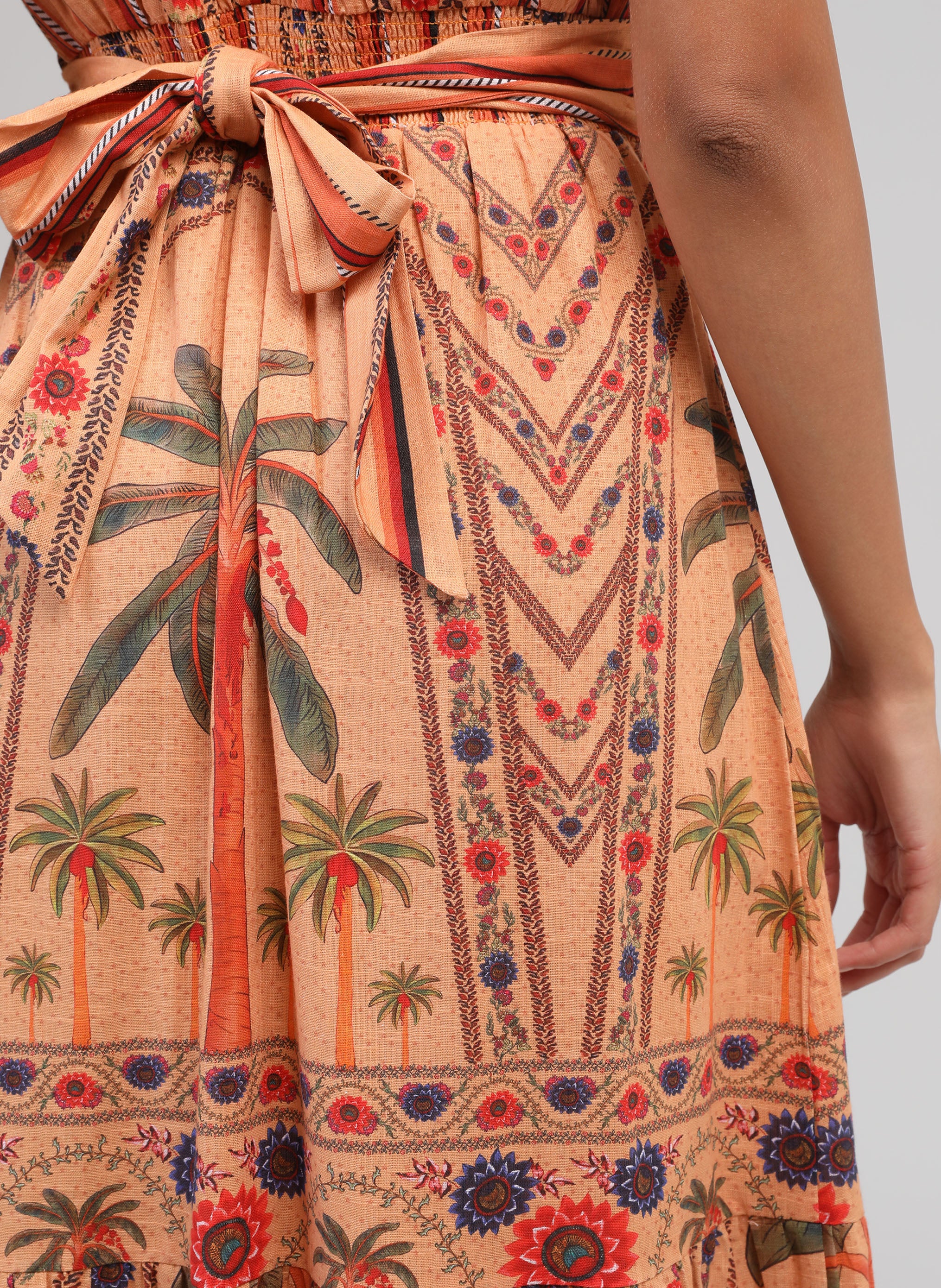 ROBE LONGUE OVANNA laloma orange