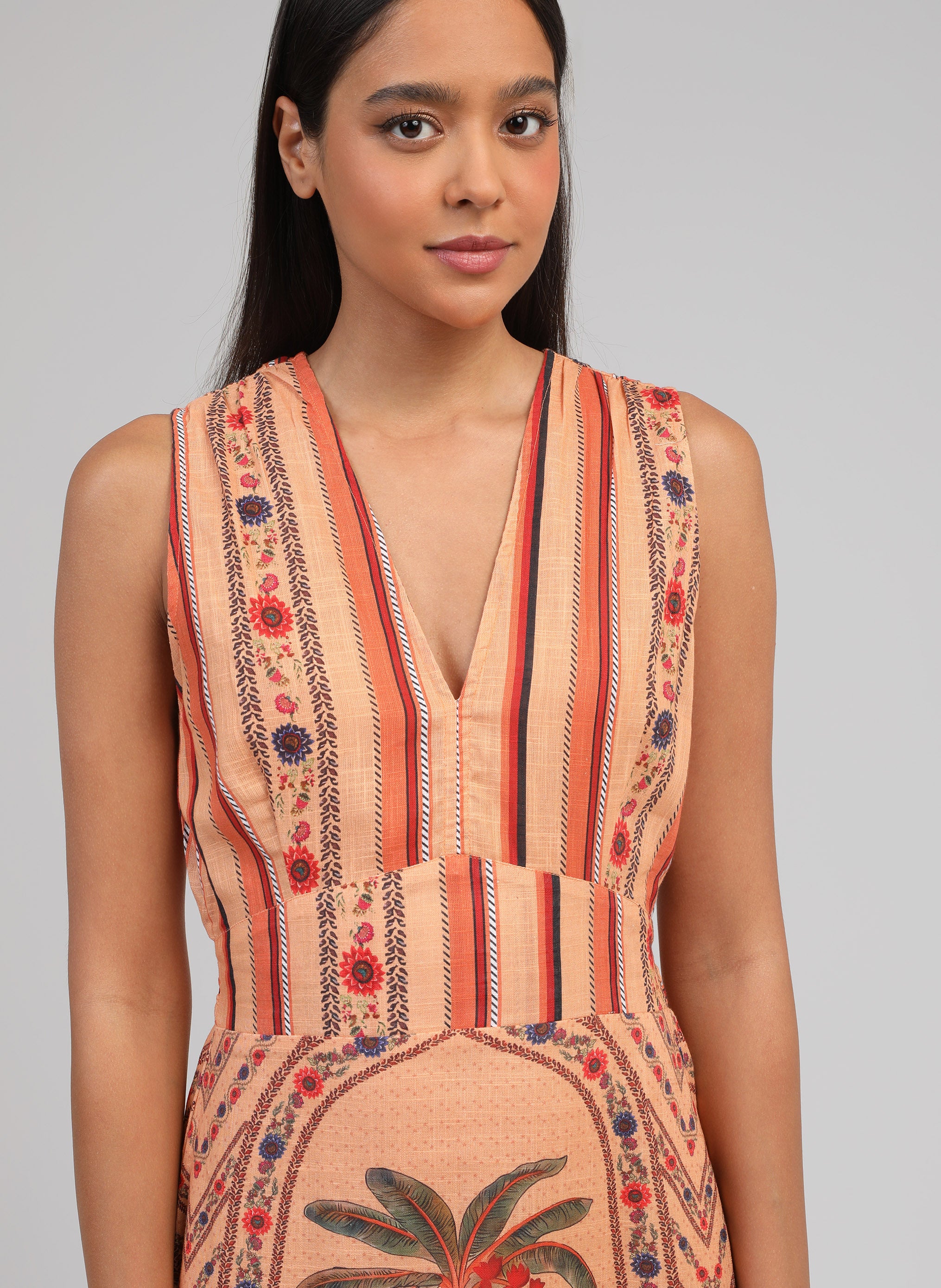 ROBE LONGUE OVANNA laloma orange