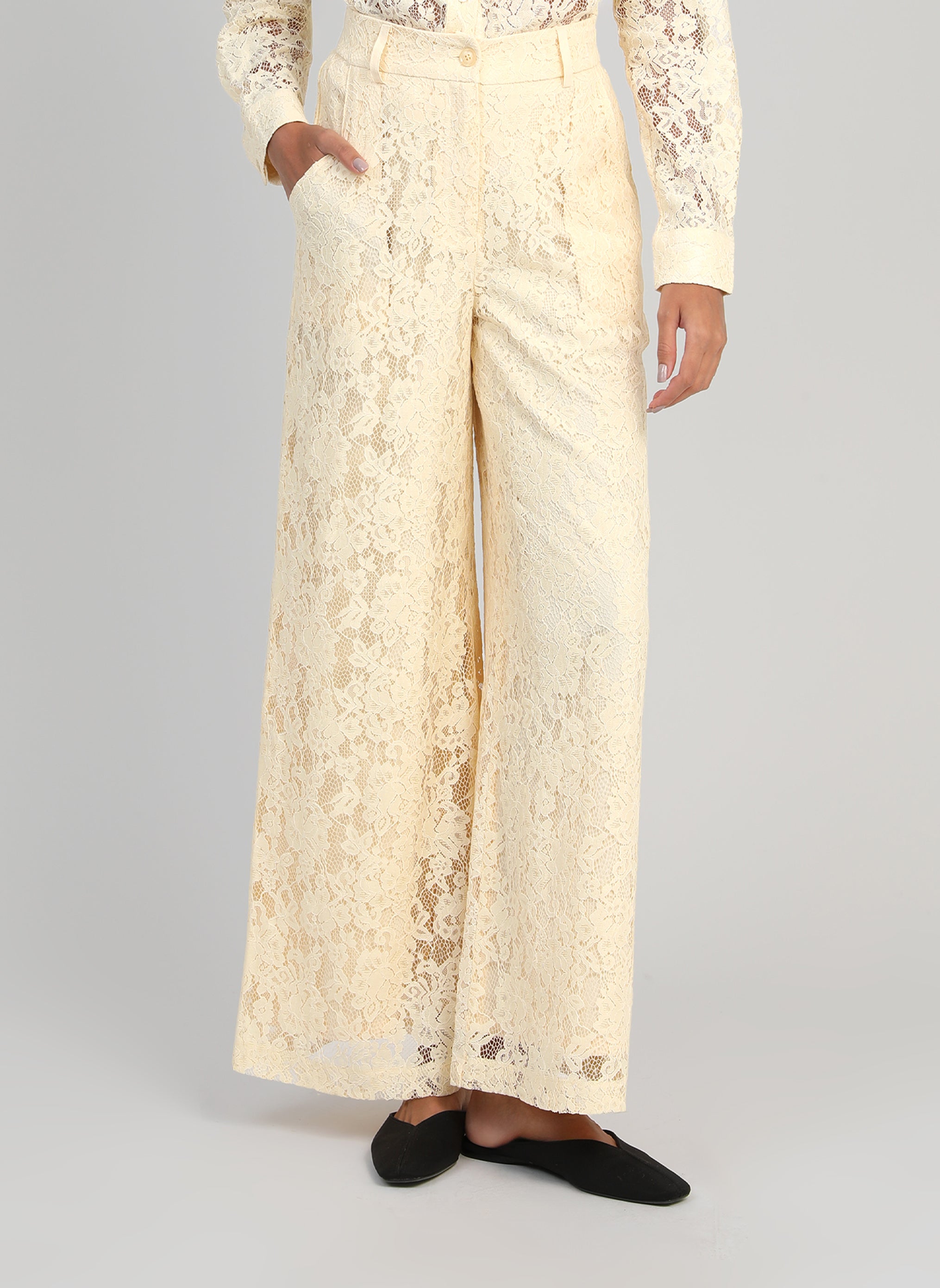 PANTALON PABLOLINA ecru