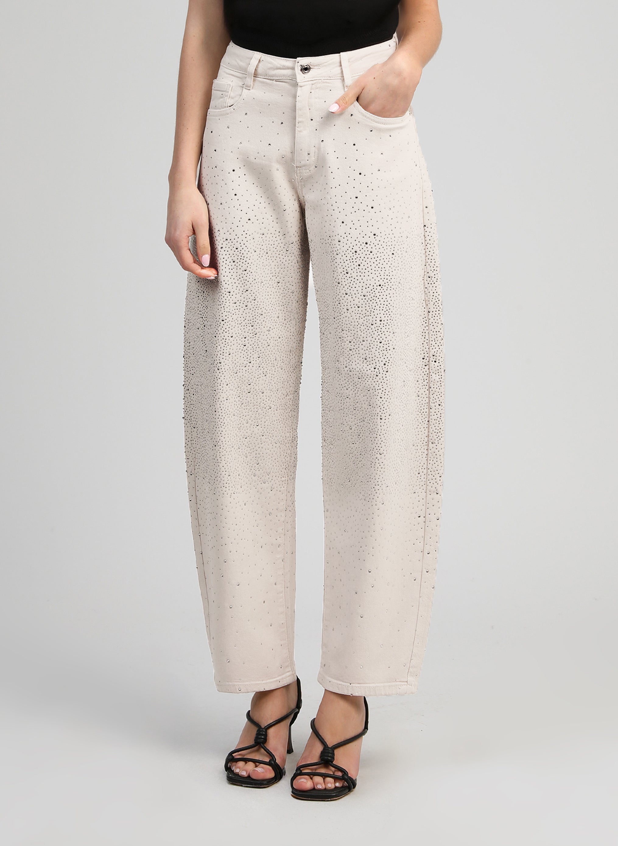 PANTALON PALONE beige delave