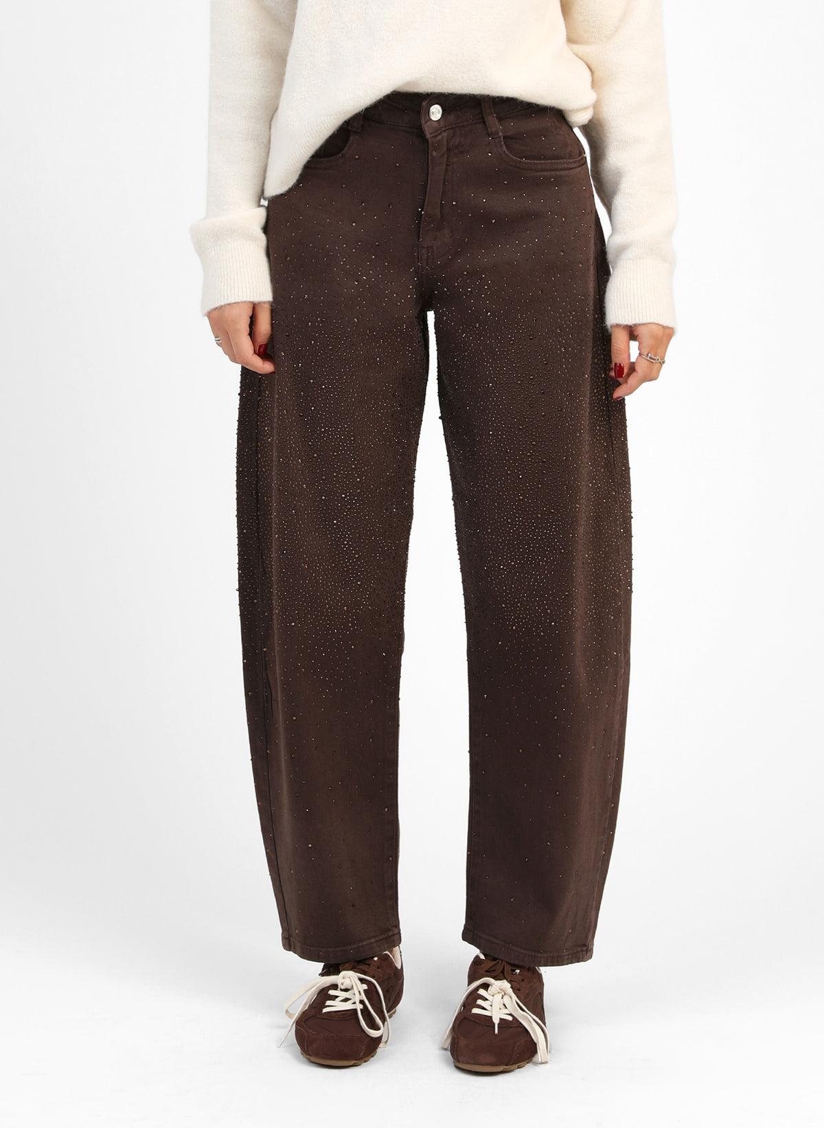 PALONE PANTS, brown