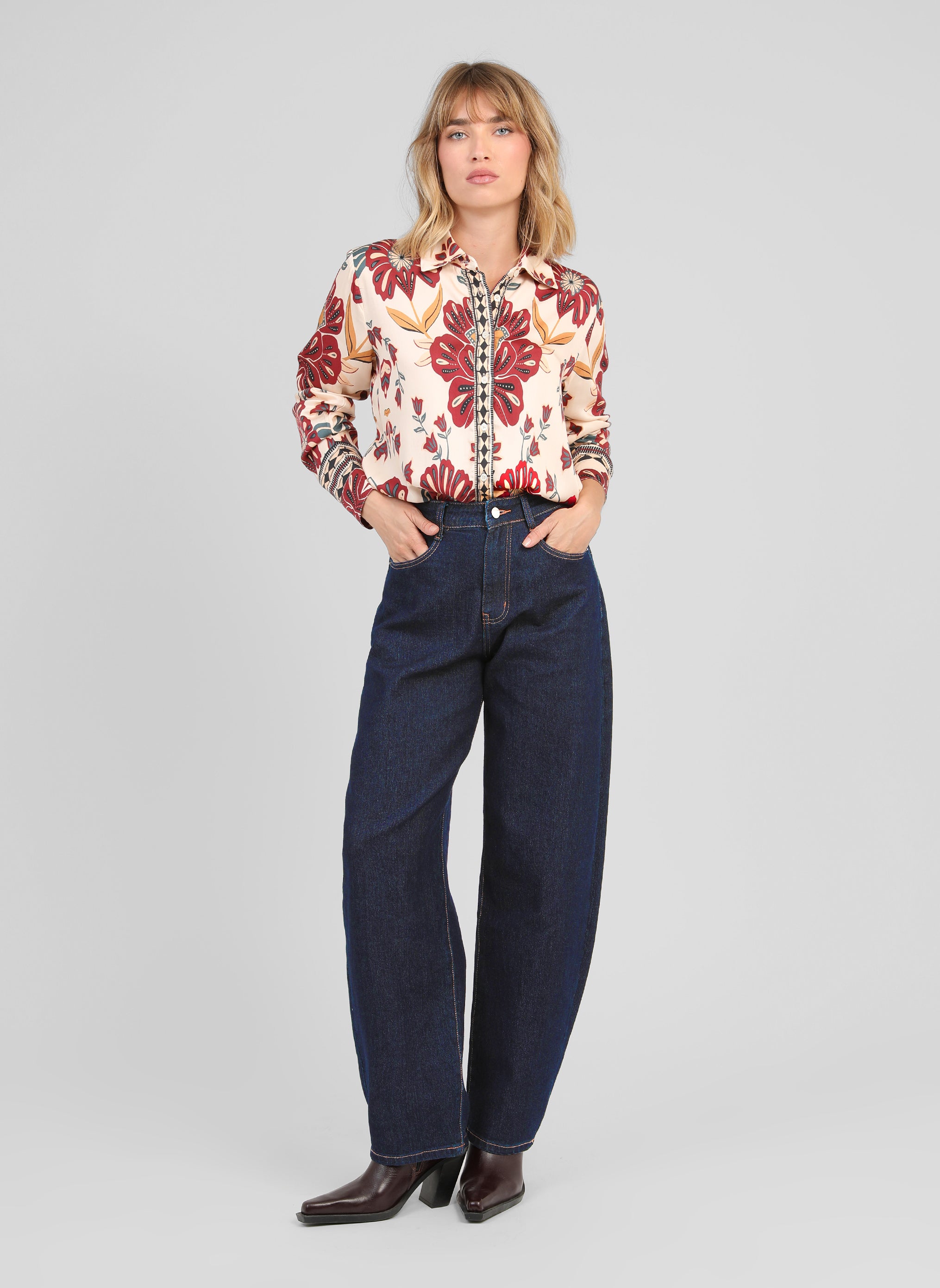 PANTALON PALORY JEAN brut