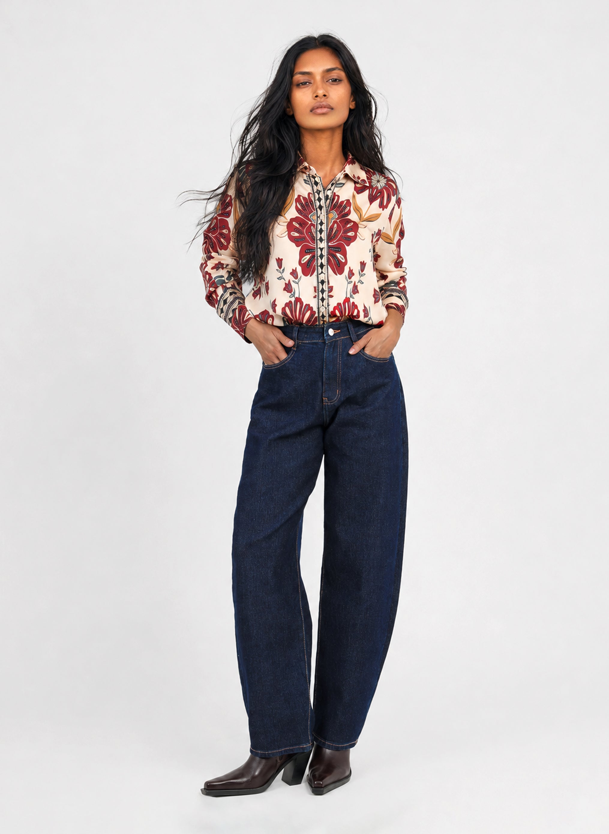 PANTALON PALORY JEAN brut