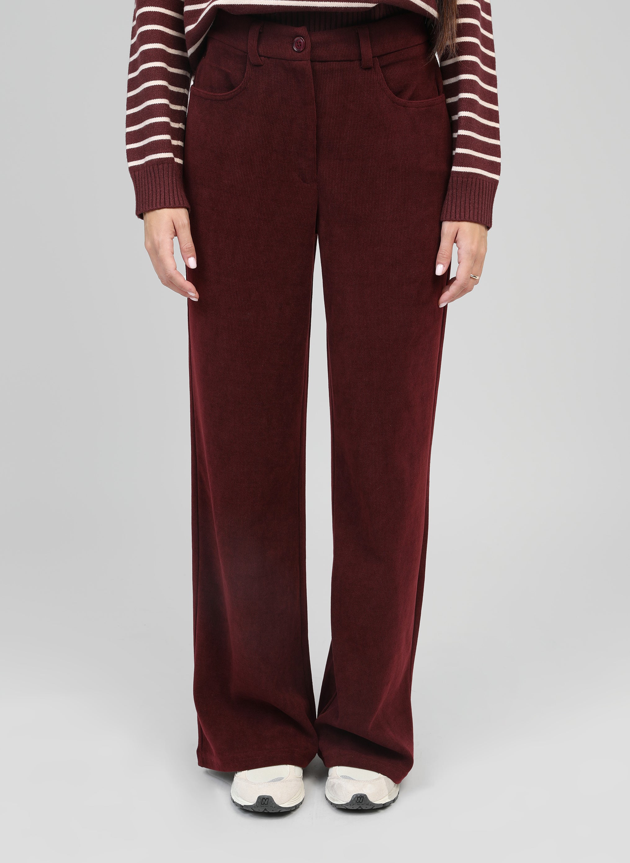 PANTALON PERDY wine