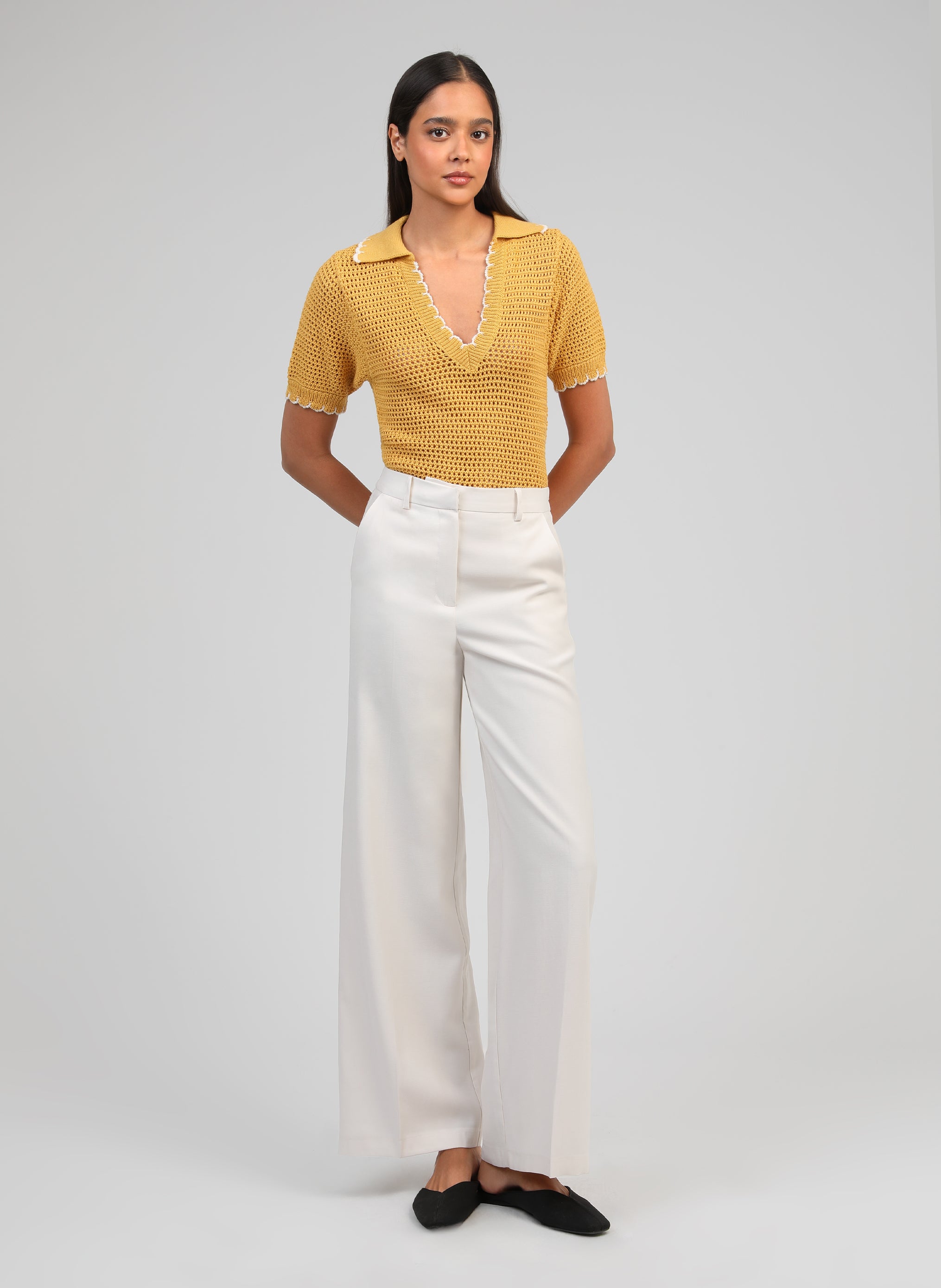 PANTALON PERLITA ecru