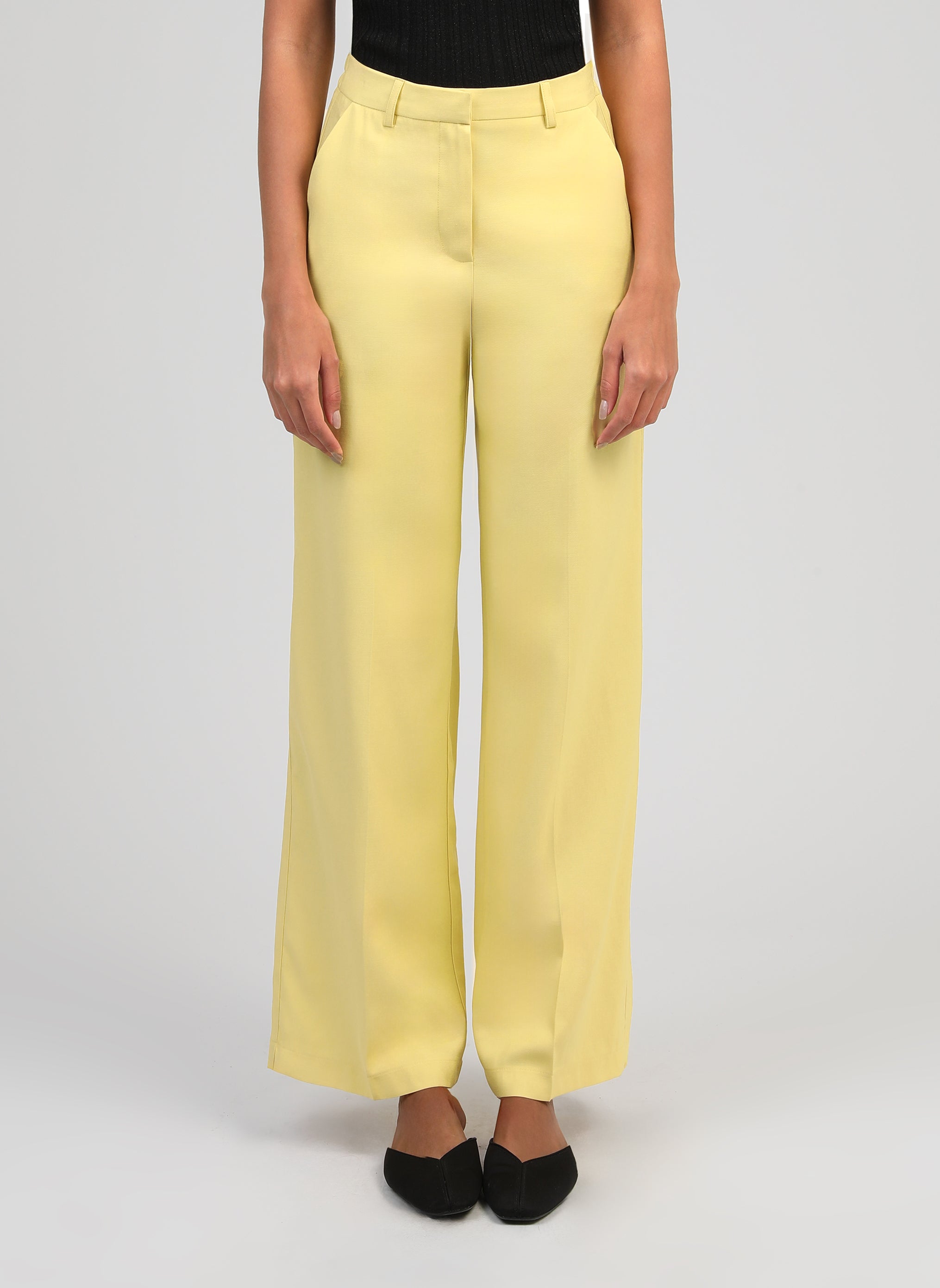 PANTALON PERLITA paille