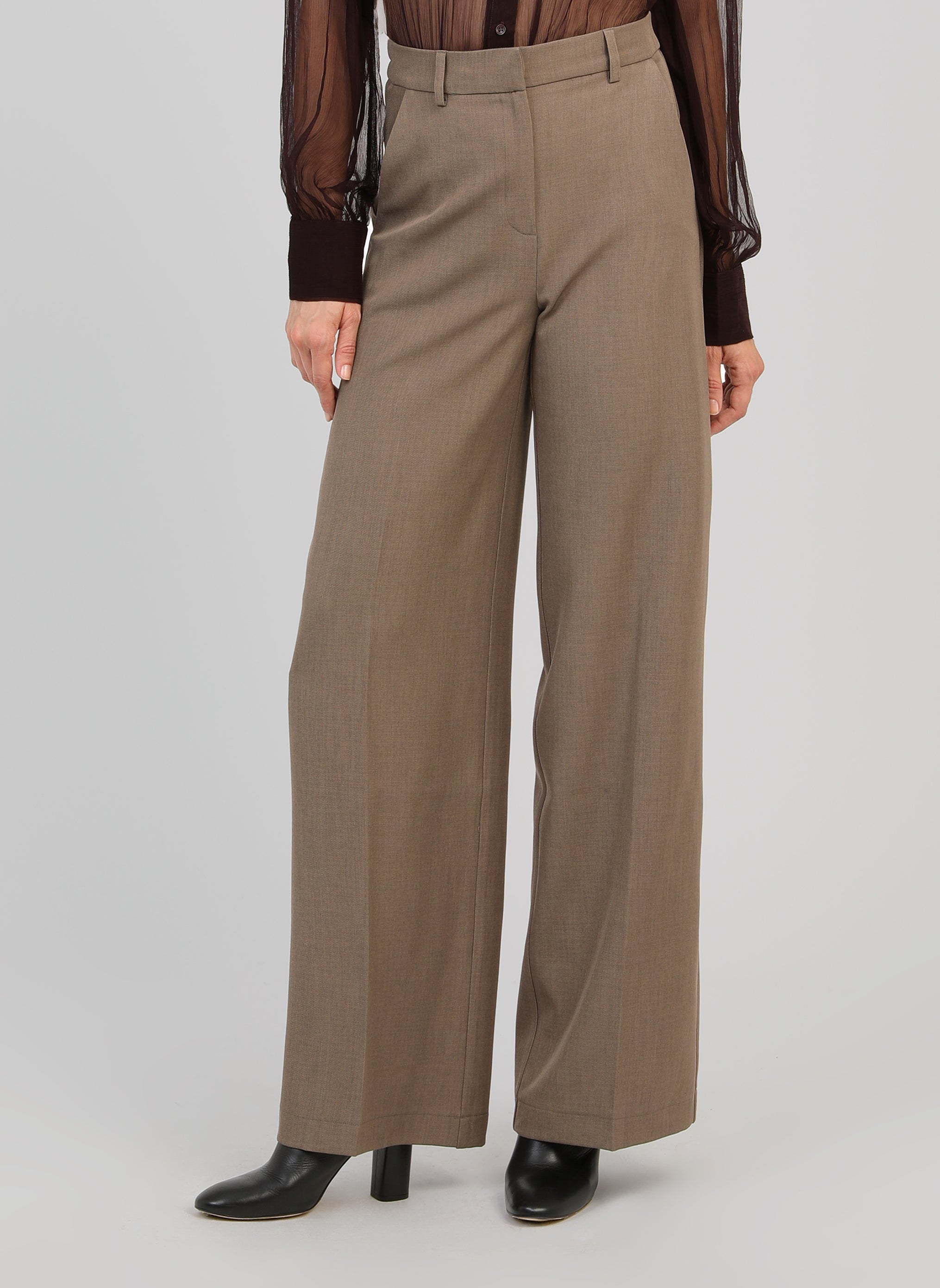 PANTALON PERLIVA taupe