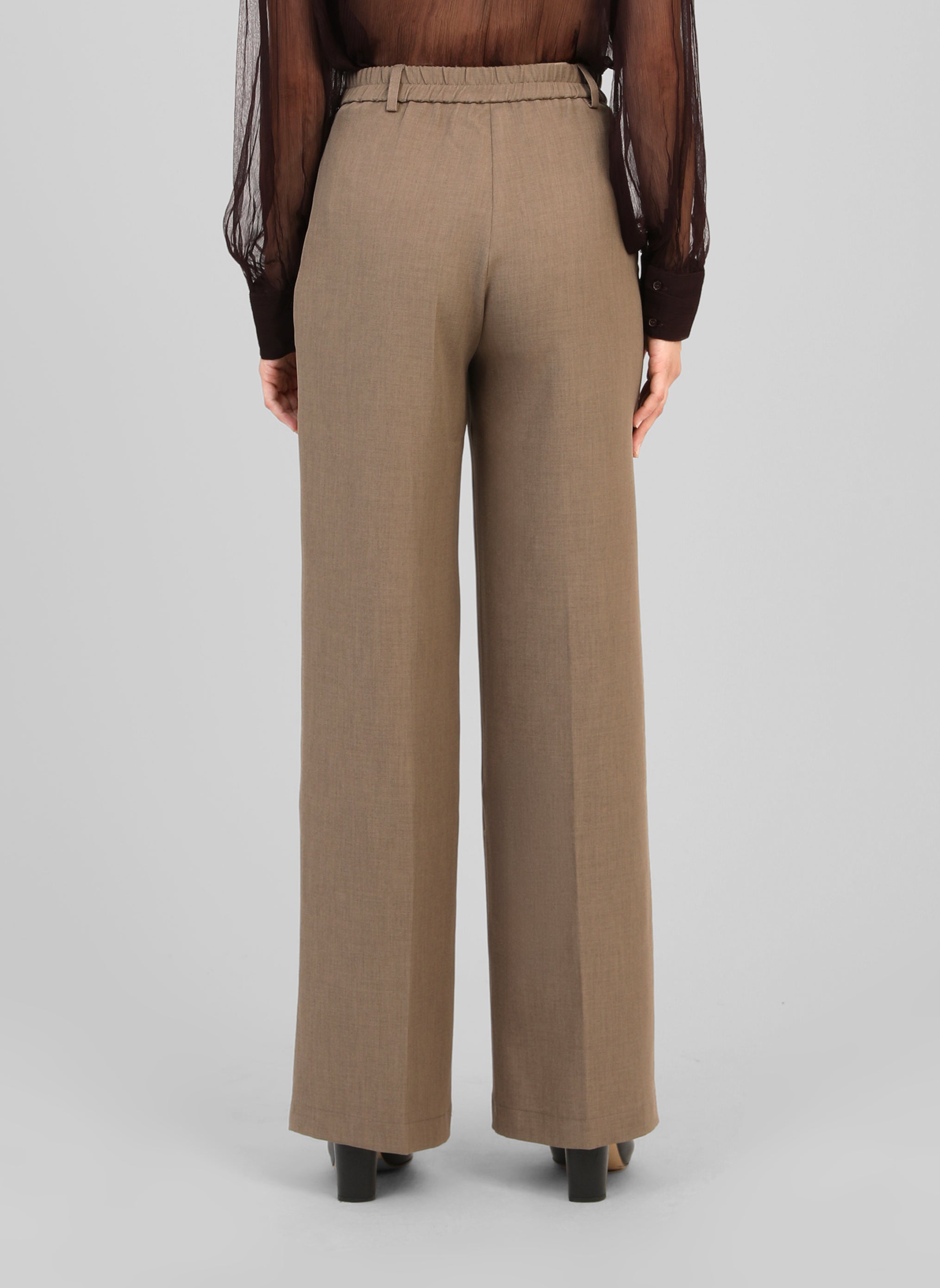 PANTALON PERLIVA taupe