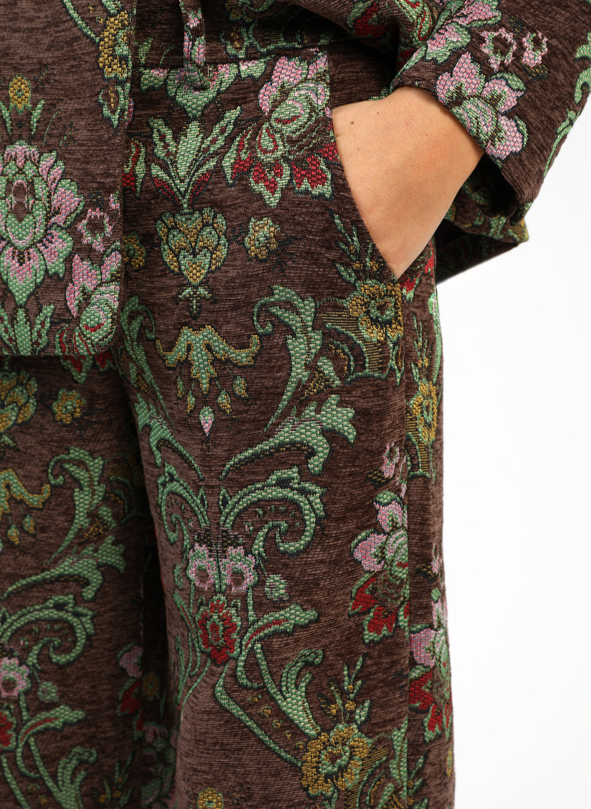 PANTALON PHILEMY marron