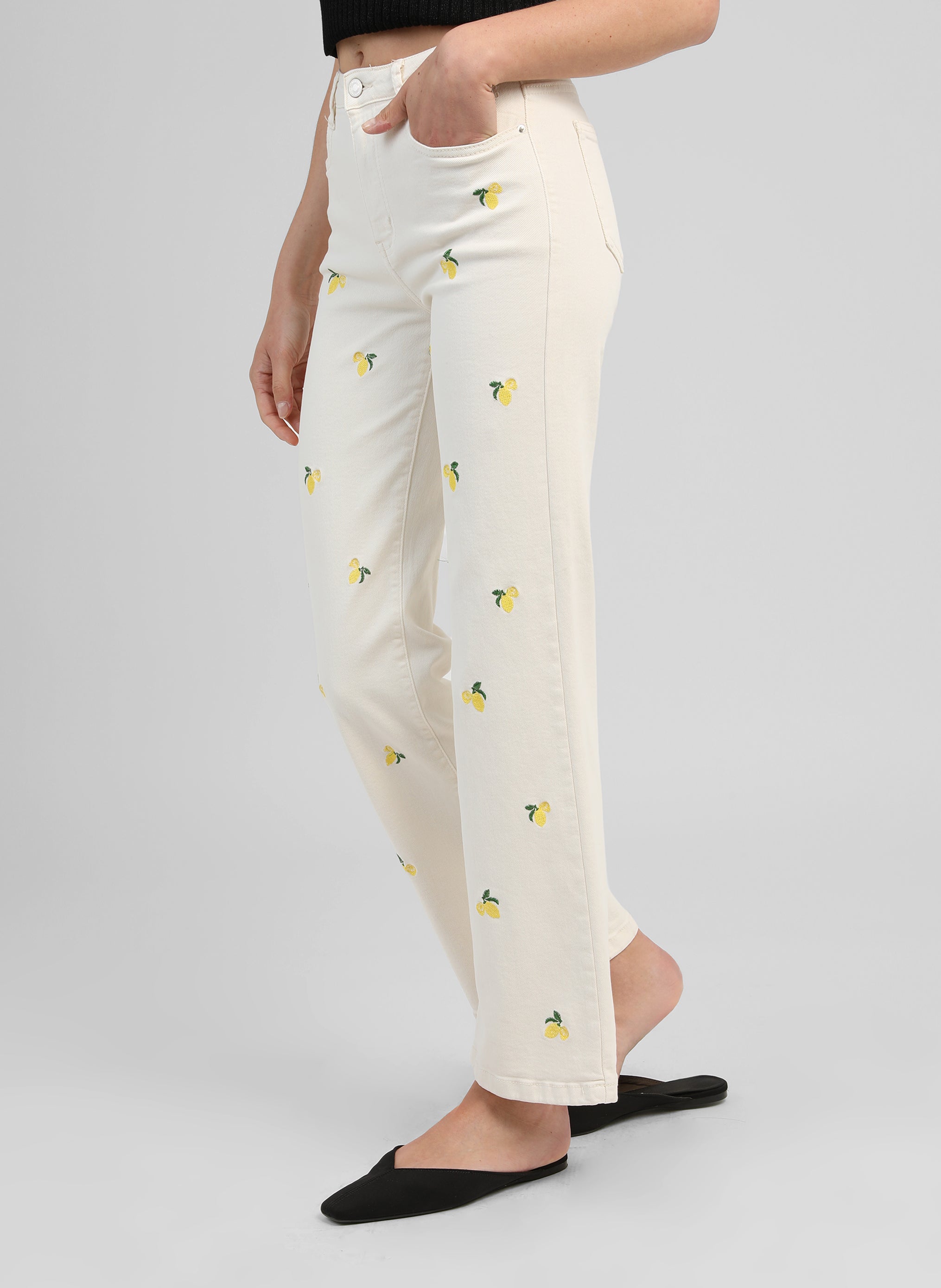 PANTALON PICITRON ecru