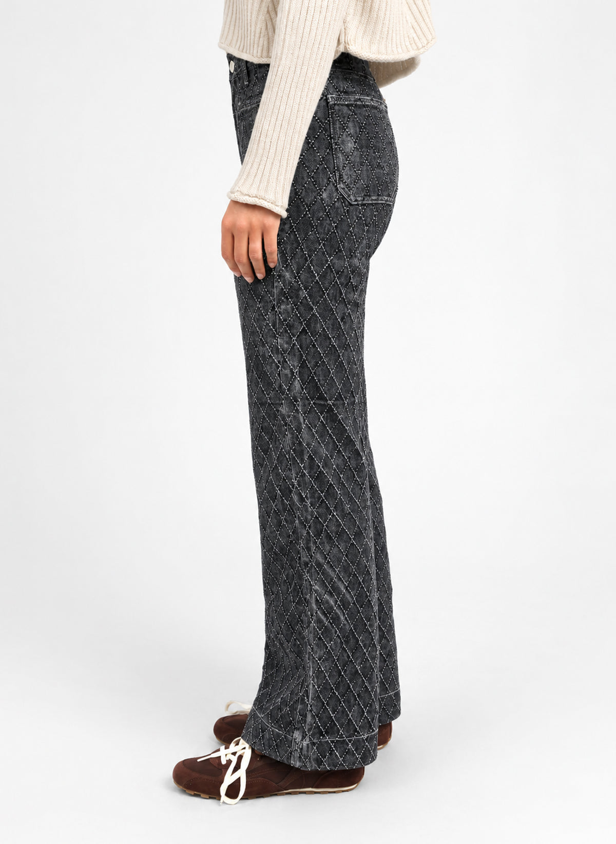 PANTALON PICROISE gris foncé