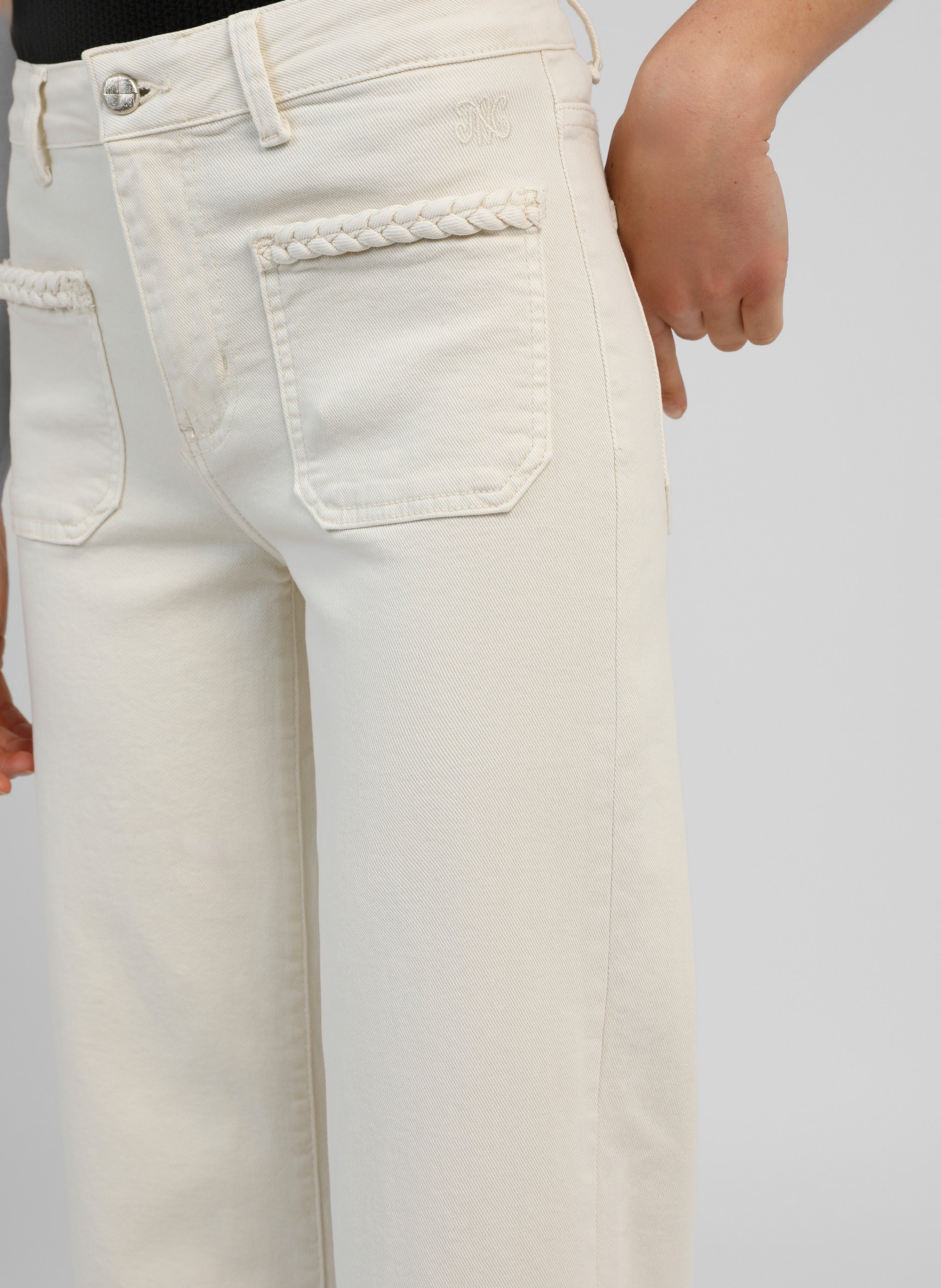 PANTALON PITRESS ecru