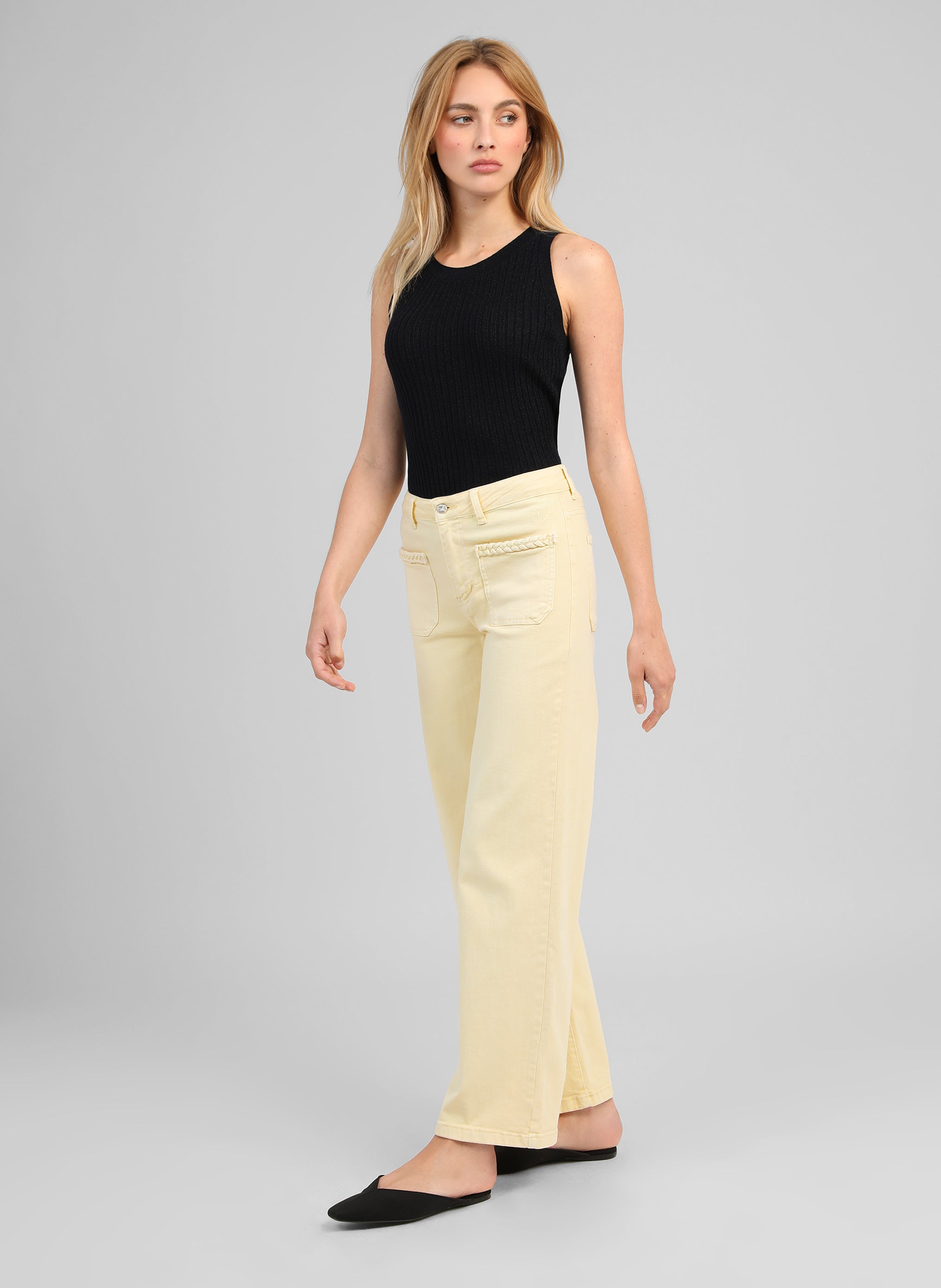 PANTALON PITRESS jaune