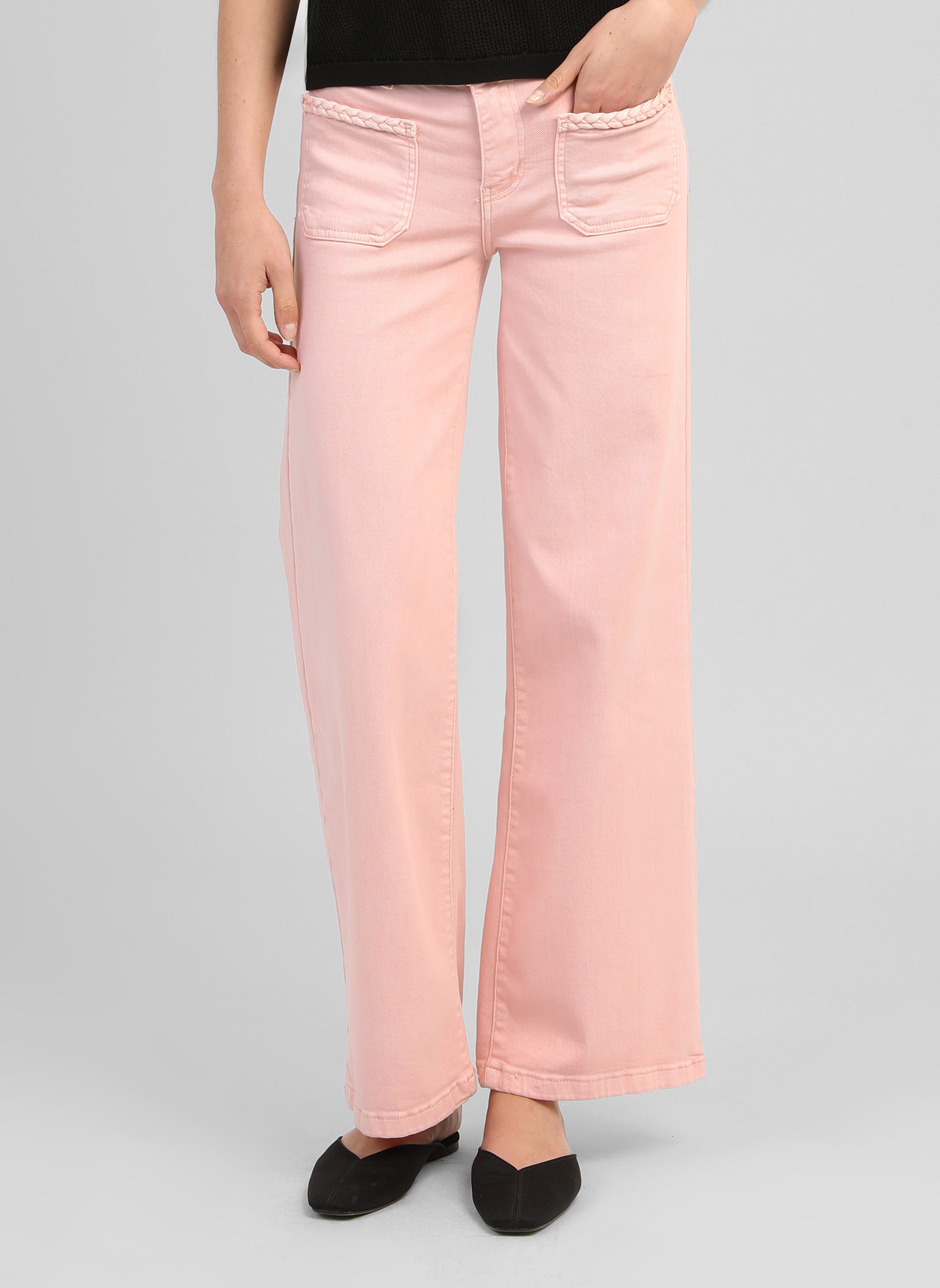 PANTALON PITRESS rose clair