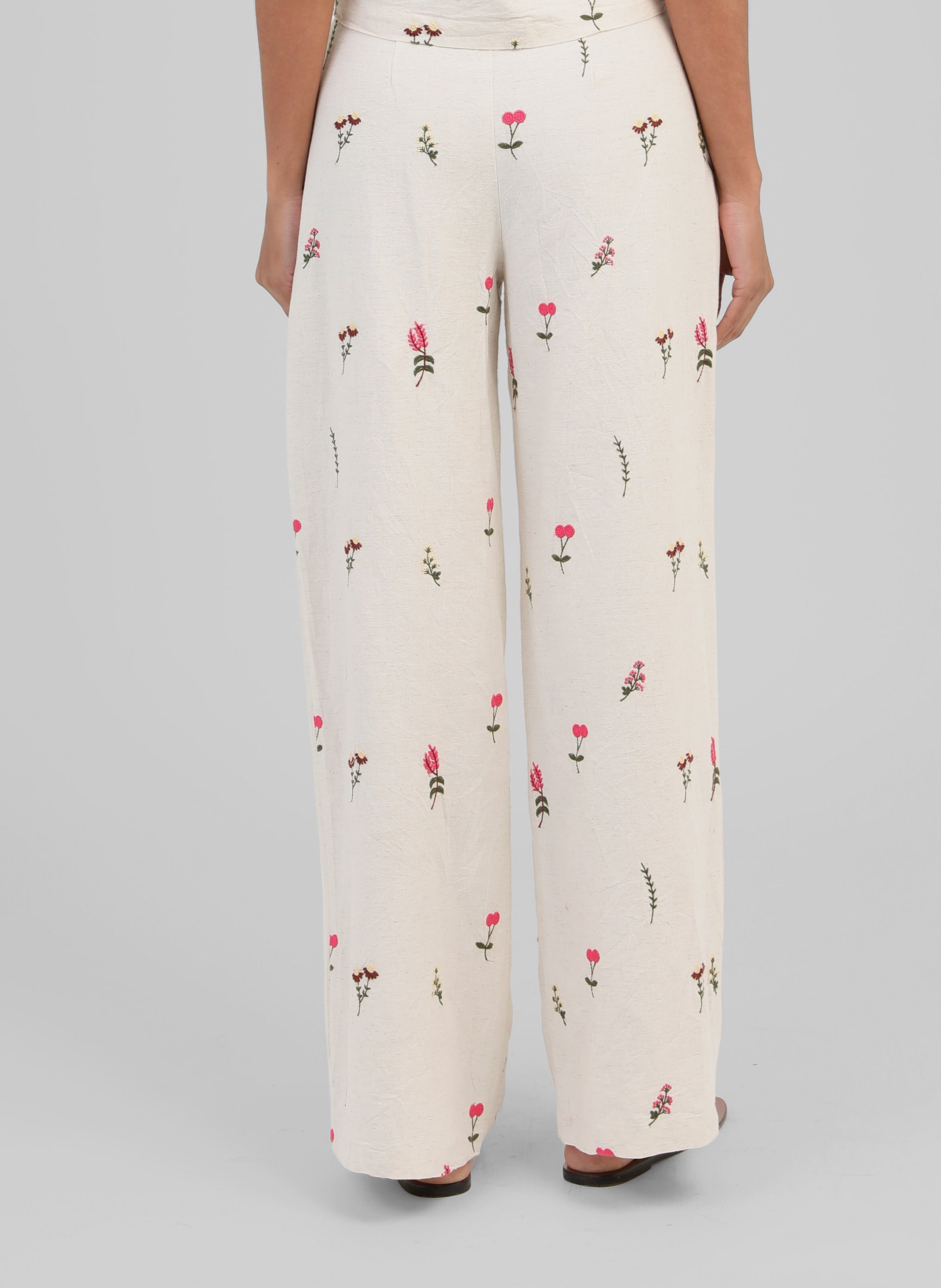PANTALON RAIPONCE ecru