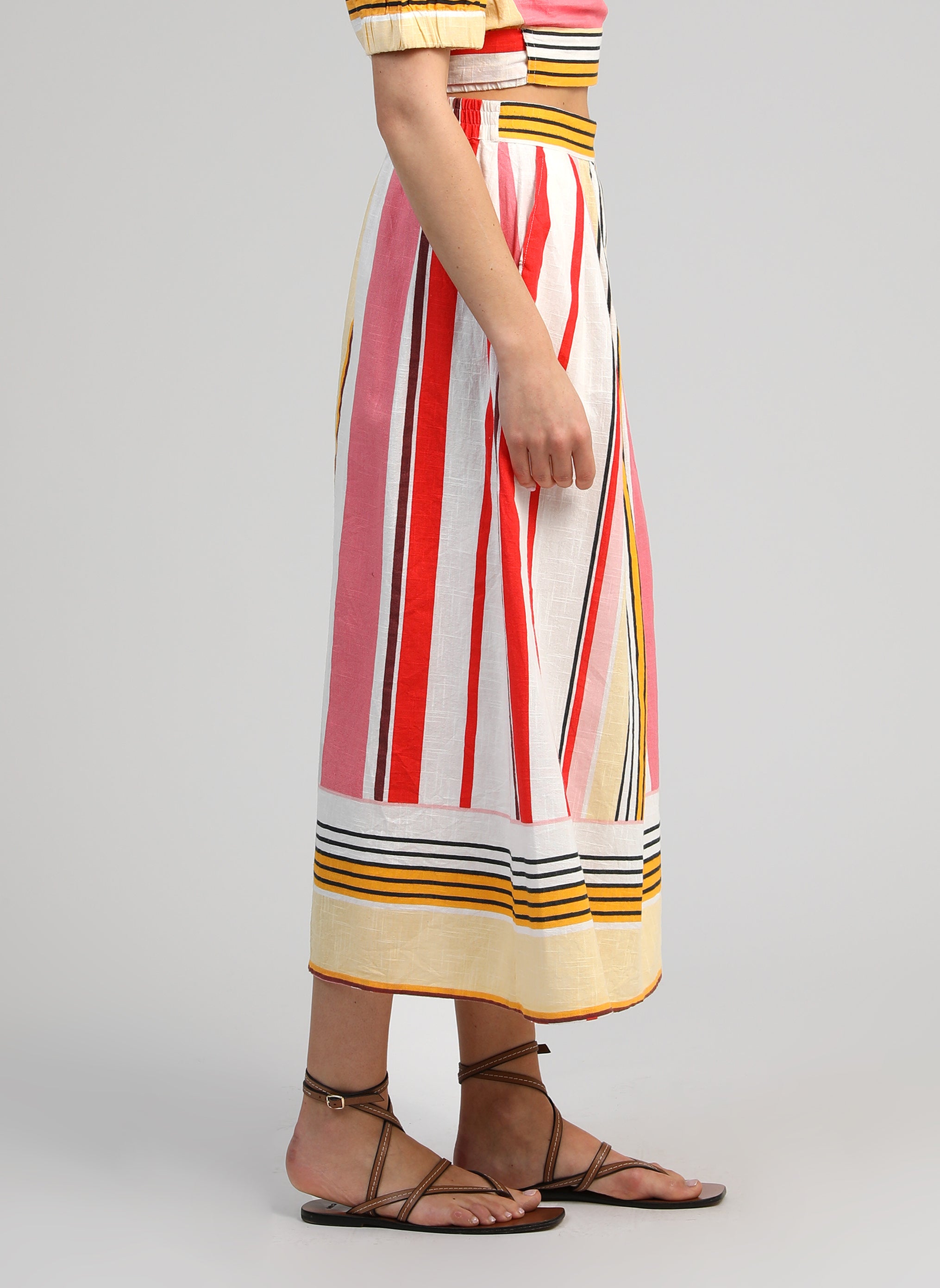 JUPE LONGUE RAMIRO belinda multico