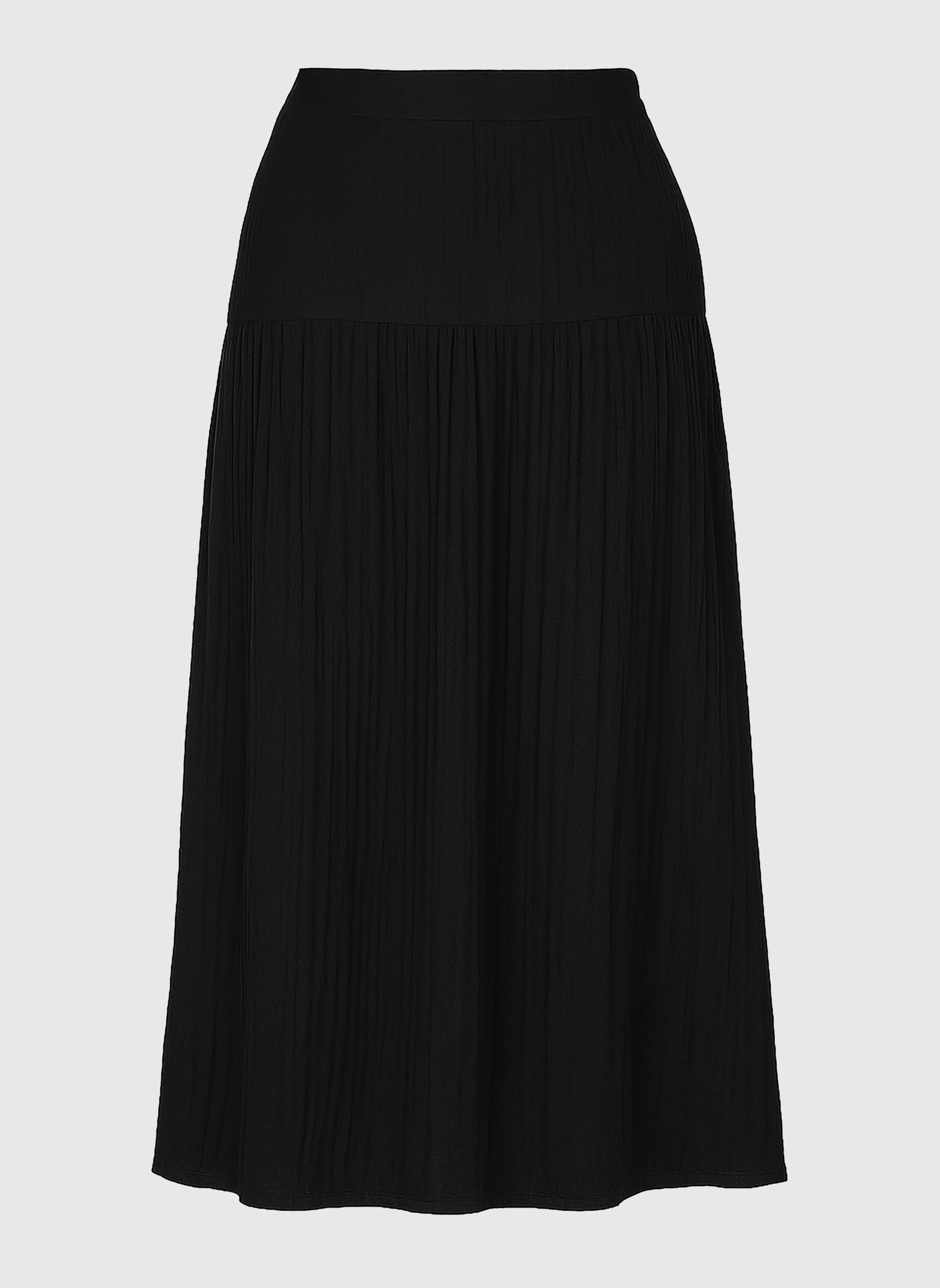 JUPE MIDI RITHA noir